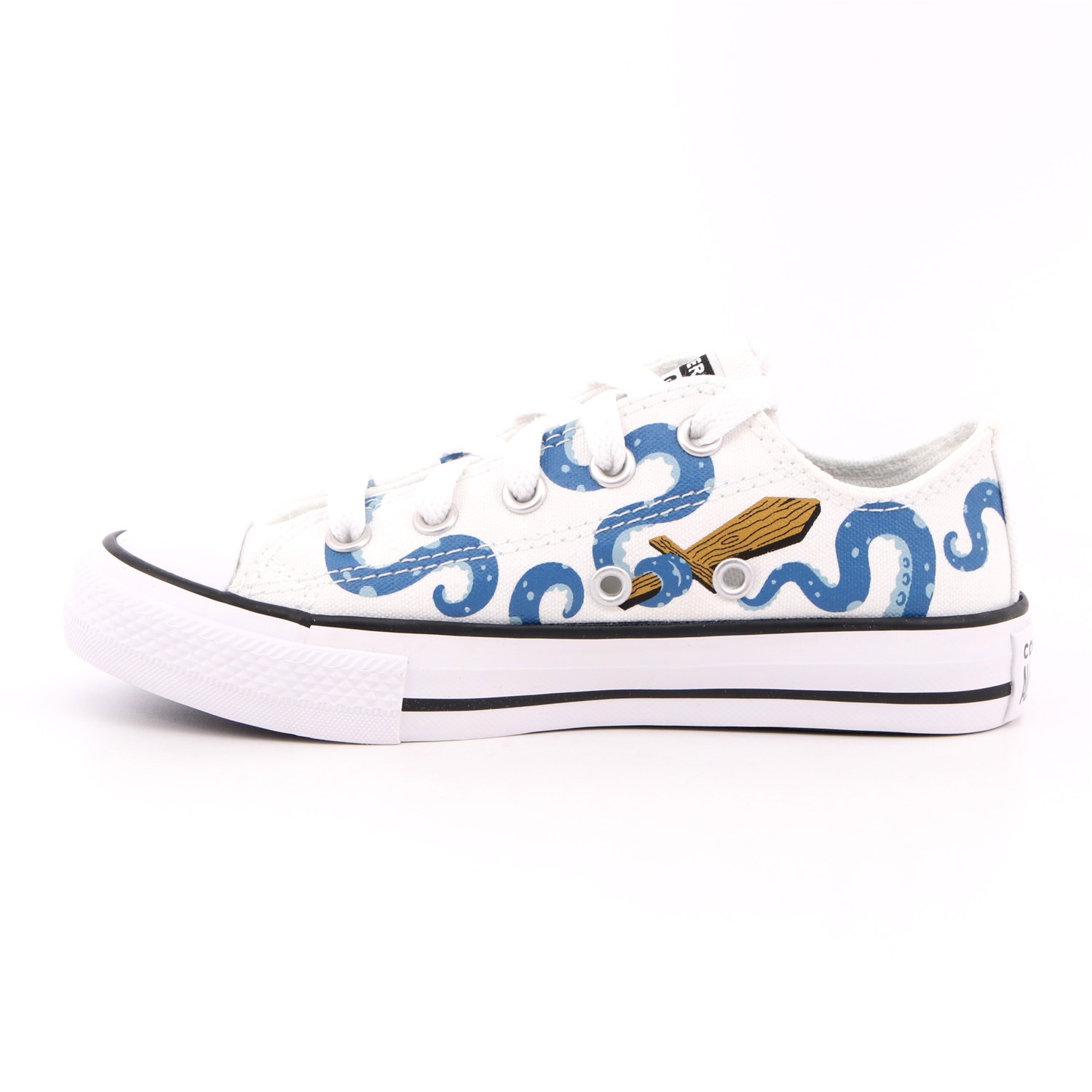 Scarpa Allacciata Converse Bambino Bianco Scarpa Allacciata Converse Bambino Bianco Scarpe 423 - 372730C