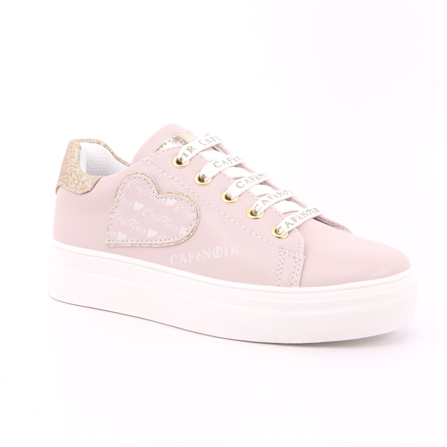 Scarpa Allacciata Cafè Noir Bambina Rosa Scarpa Allacciata Cafè Noir Bambina Rosa Scarpe 34 - C-1610B