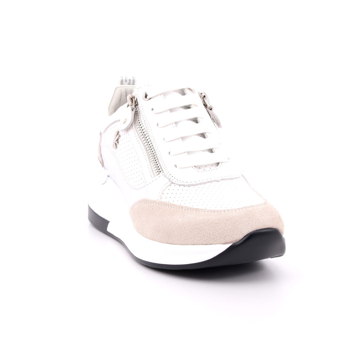 Scarpa Allacciata Keys Donna Bianco Scarpa Allacciata Keys Donna Bianco Scarpe 85 - K-6022C