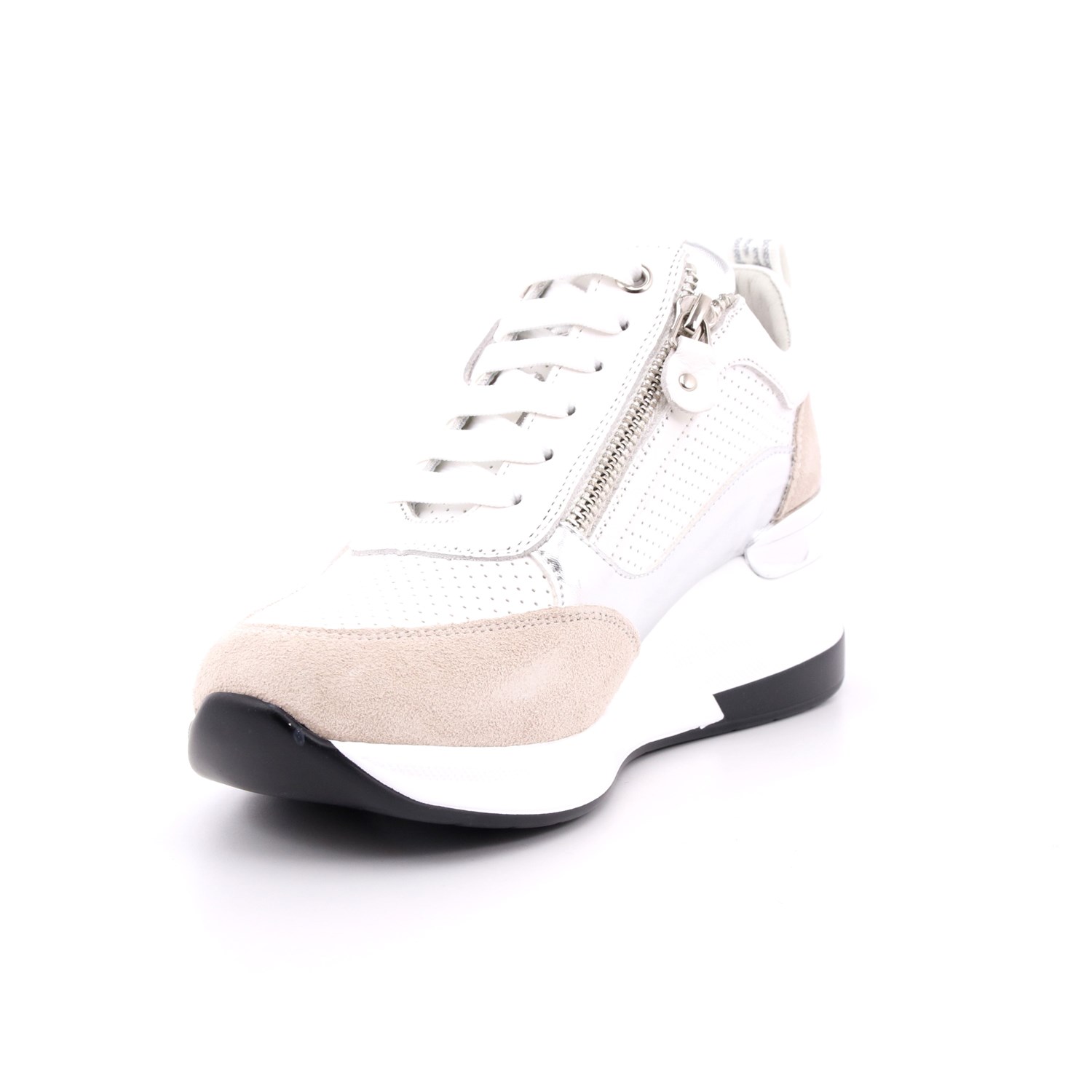 Scarpa Allacciata Keys Donna Bianco Scarpa Allacciata Keys Donna Bianco Scarpe 85 - K-6022C