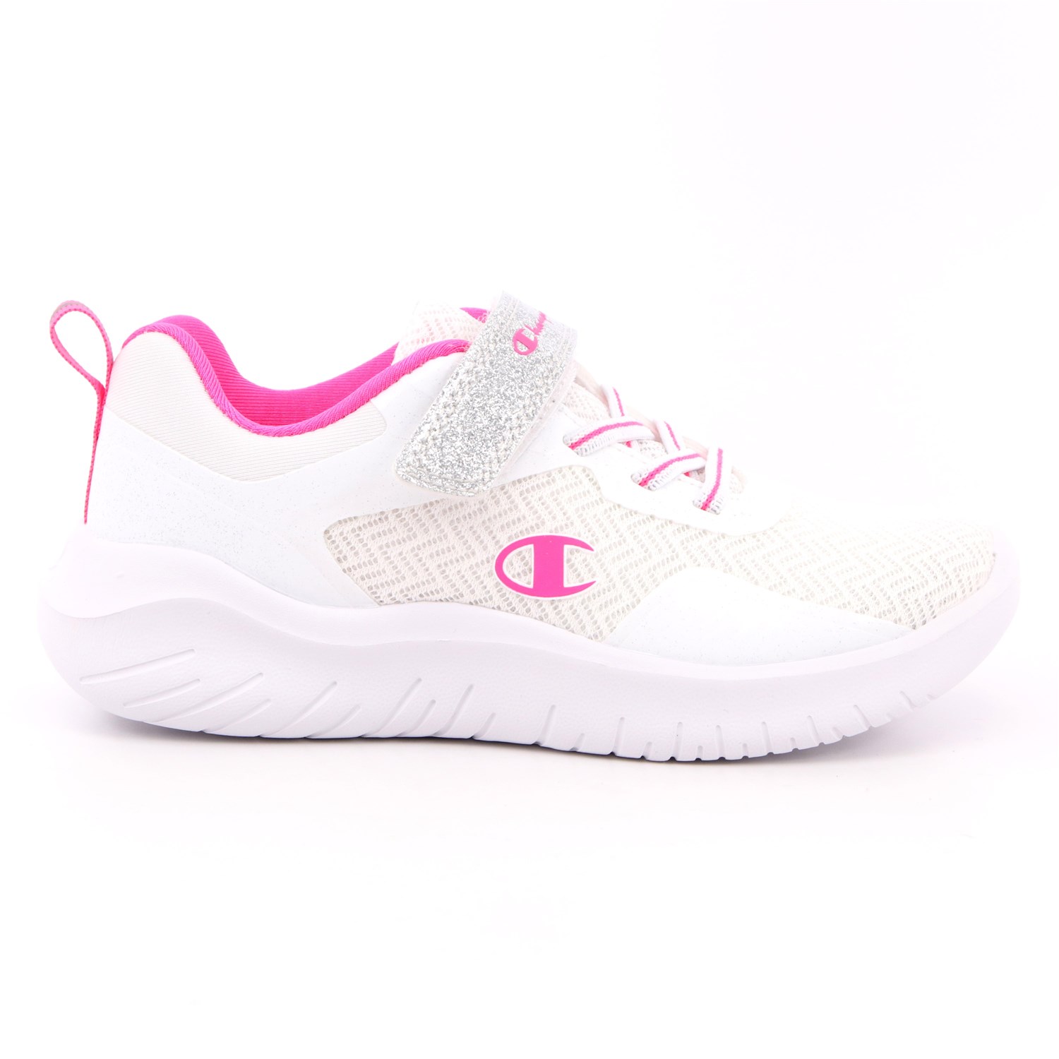 Scarpa Strappi + Elastico Champion Bambina Bianco Scarpa Strappi + Elastico Champion Bambina Bianco Scarpe 791 - S32200
