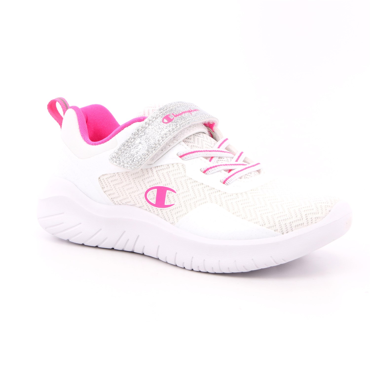 Scarpa Strappi + Elastico Champion Bambina Bianco Scarpa Strappi + Elastico Champion Bambina Bianco Scarpe 791 - S32200