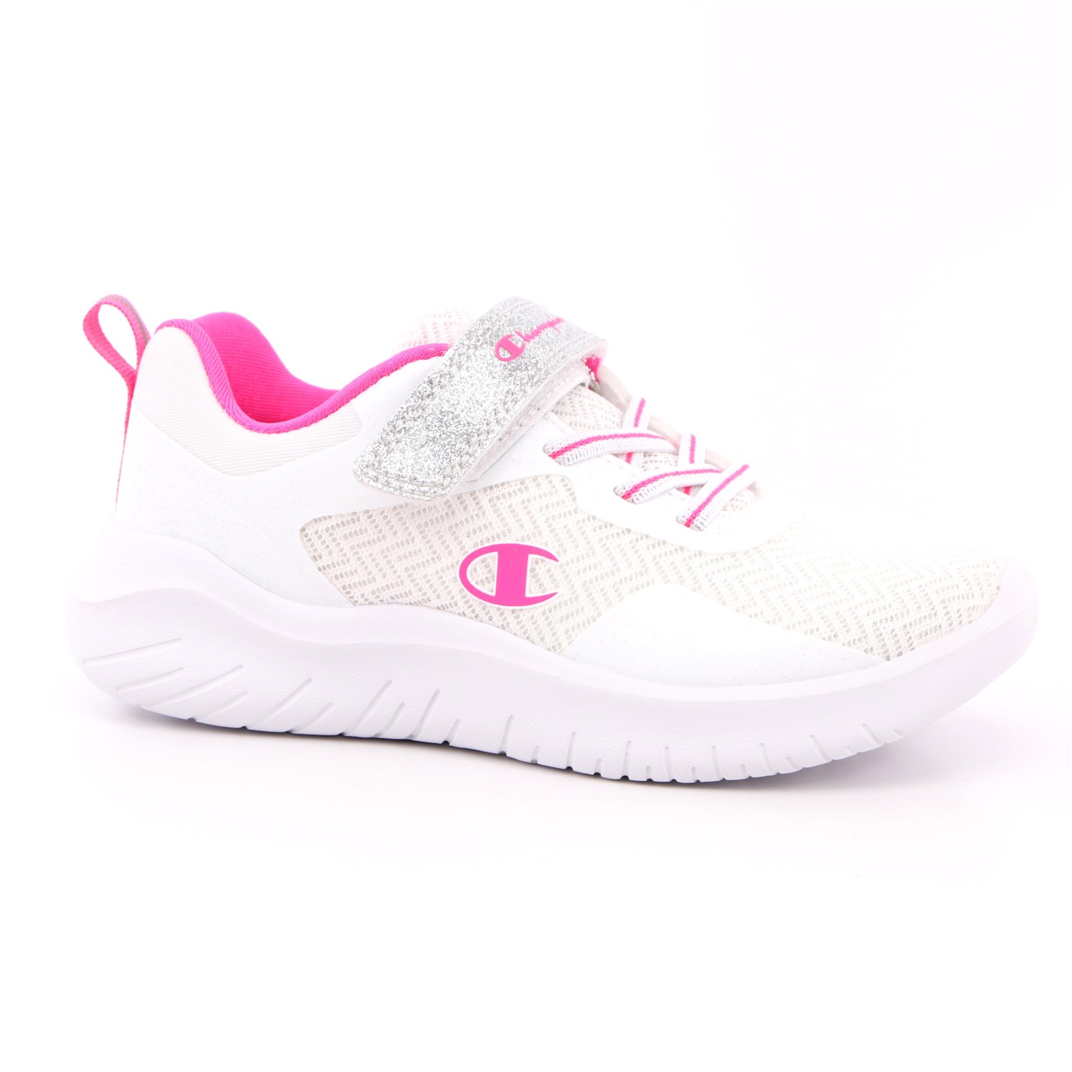 Scarpa Strappi + Elastico Champion Bambina Bianco Scarpa Strappi + Elastico Champion Bambina Bianco Scarpe 791 - S32200