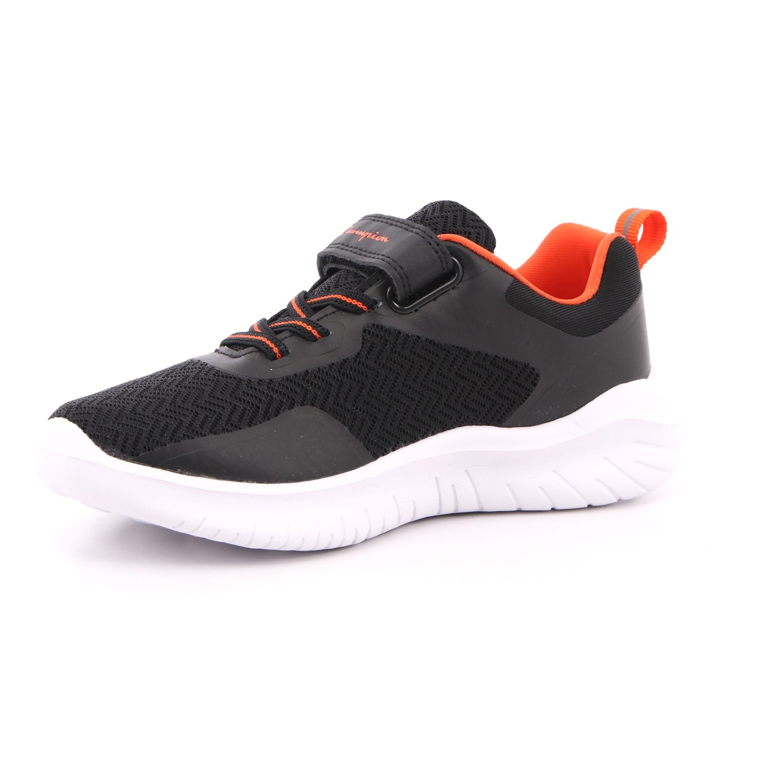 Scarpa Strappi + Elastico Champion Bambino Nero Scarpa Strappi + Elastico Champion Bambino Nero Scarpe 792 - S32210