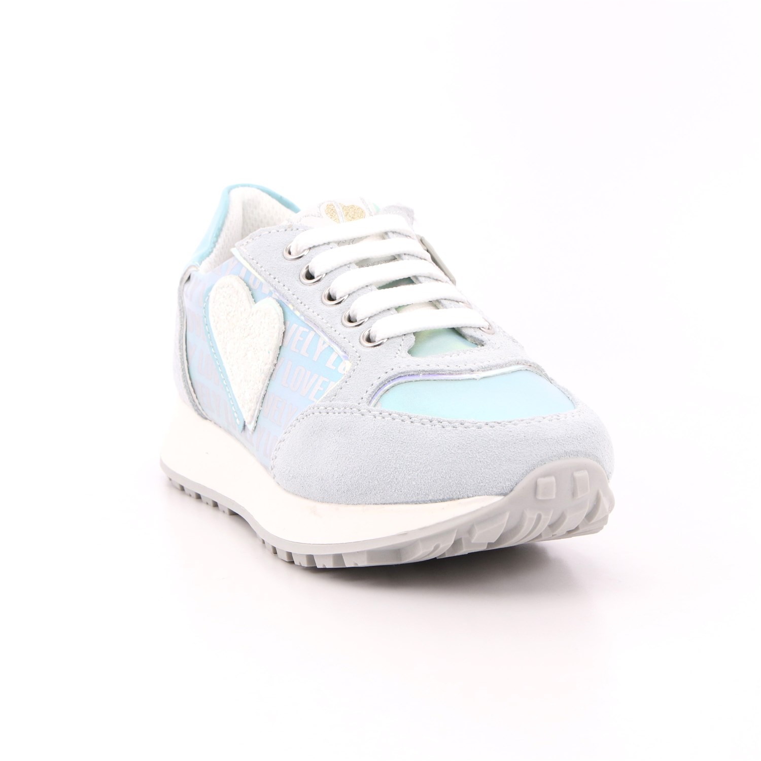 Scarpa Allacciata Asso Bambina Celeste Scarpa Allacciata Asso Bambina Celeste Scarpe 459 - AG13160B