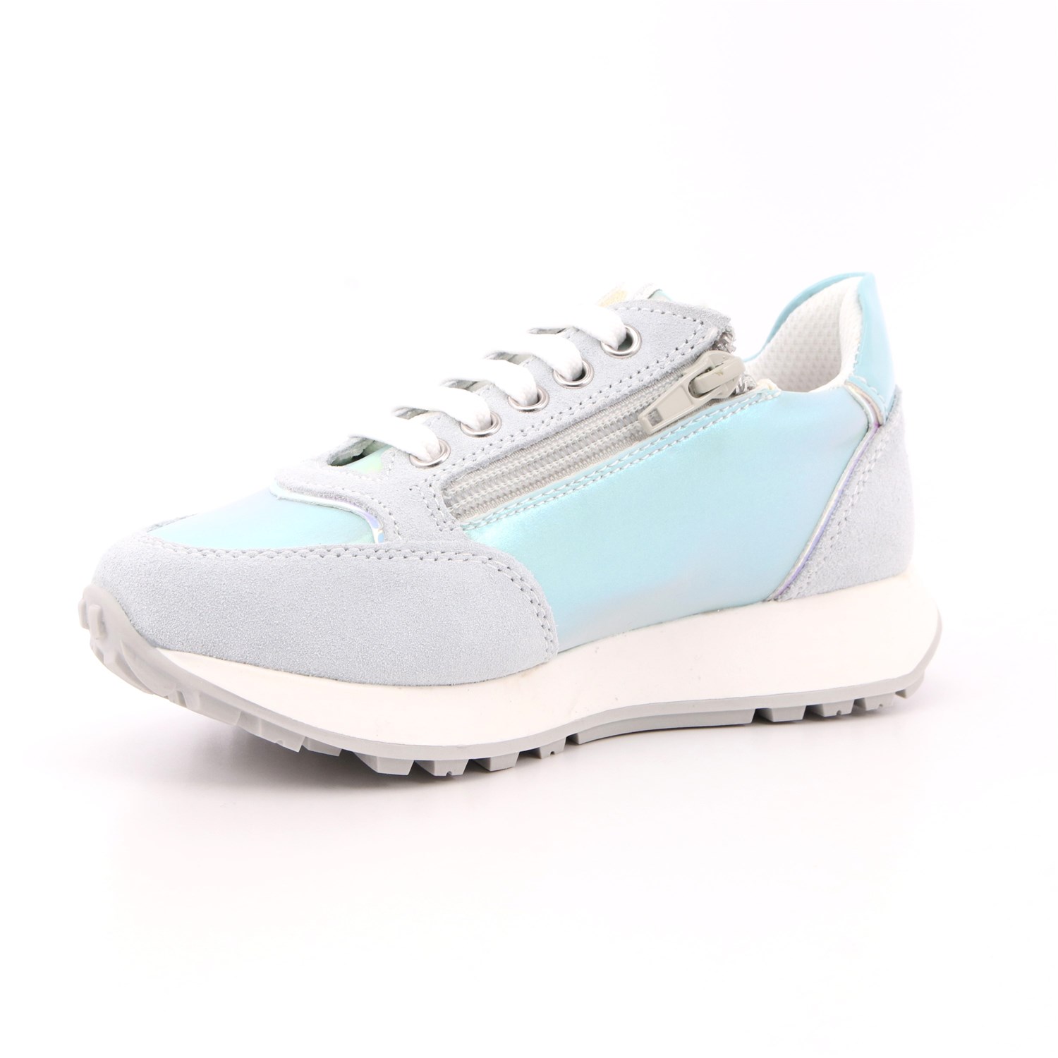 Scarpa Allacciata Asso Bambina Celeste Scarpa Allacciata Asso Bambina Celeste Scarpe 459 - AG13160B