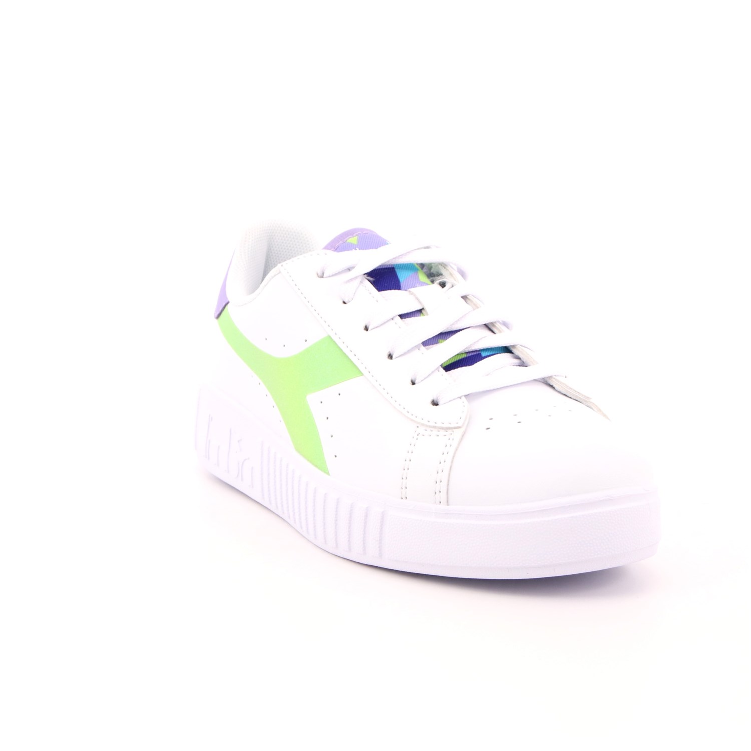 Scarpa Allacciata Diadora Bambina Bianco Scarpa Allacciata Diadora Bambina Bianco Scarpe 335 - 101.178346
