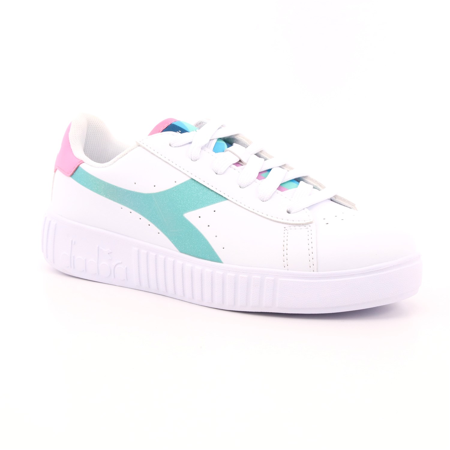 Scarpa Allacciata Diadora Bambina Bianco Scarpa Allacciata Diadora Bambina Bianco Scarpe 336 - 101.178346