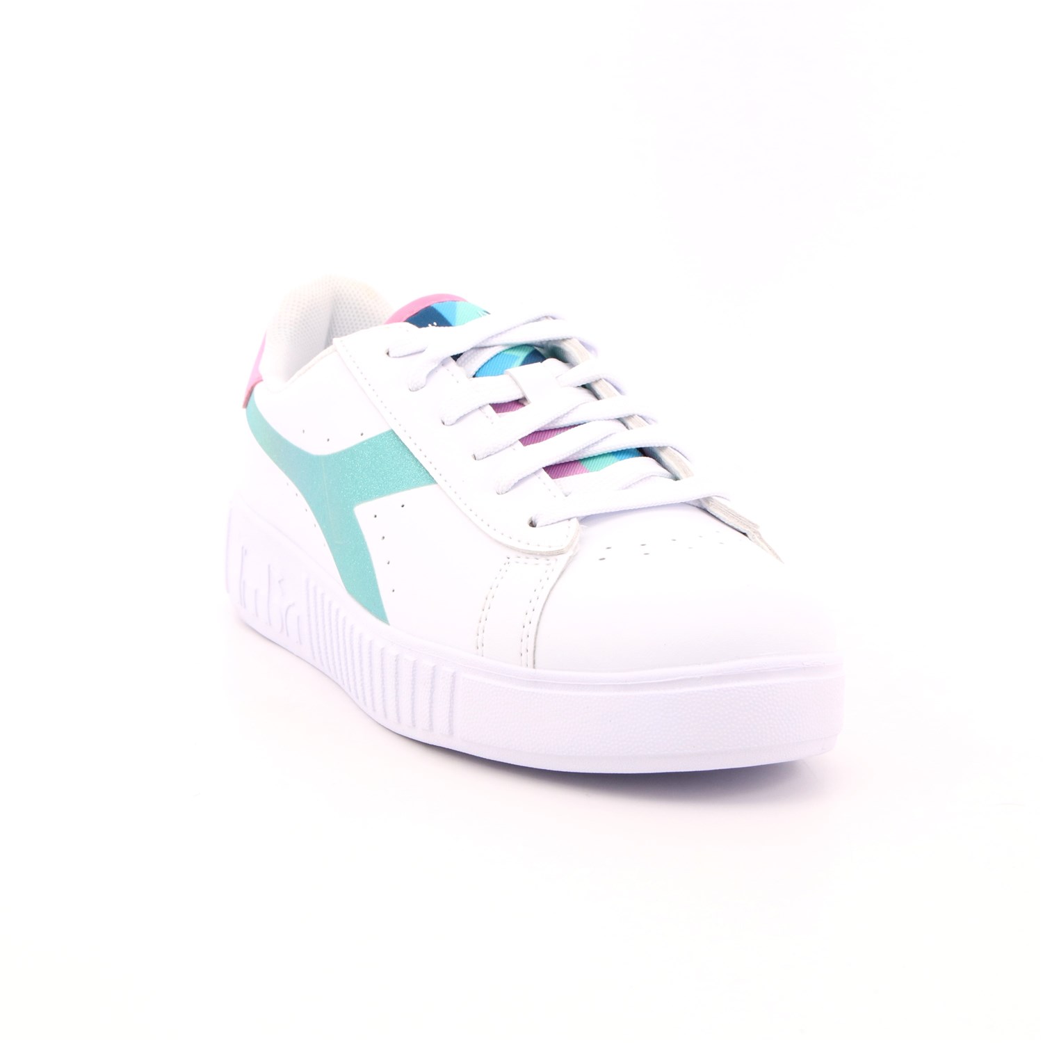 Scarpa Allacciata Diadora Bambina Bianco Scarpa Allacciata Diadora Bambina Bianco Scarpe 336 - 101.178346