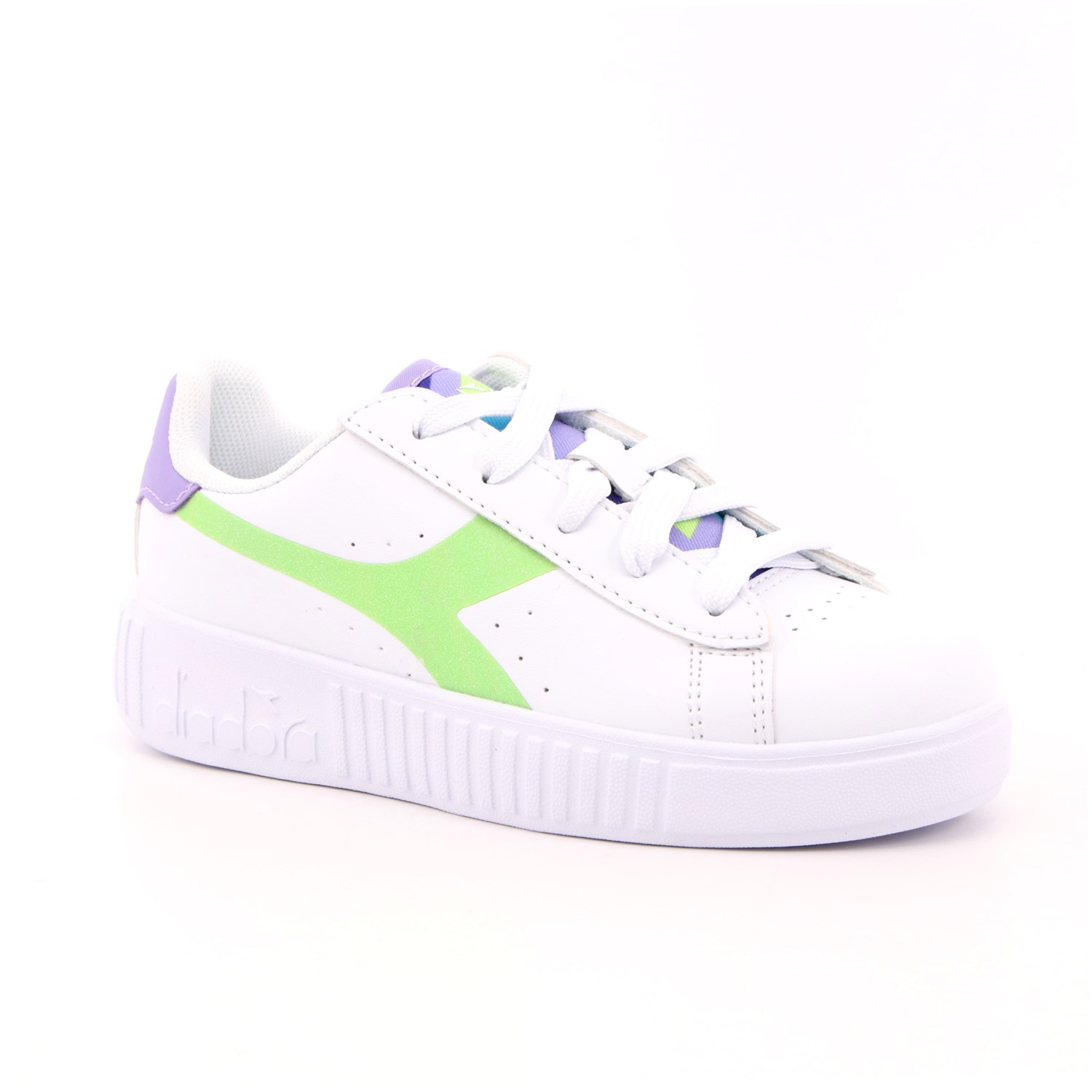 Scarpa Allacciata Diadora Bambina Bianco Scarpa Allacciata Diadora Bambina Bianco Scarpe 337 - 101.178347