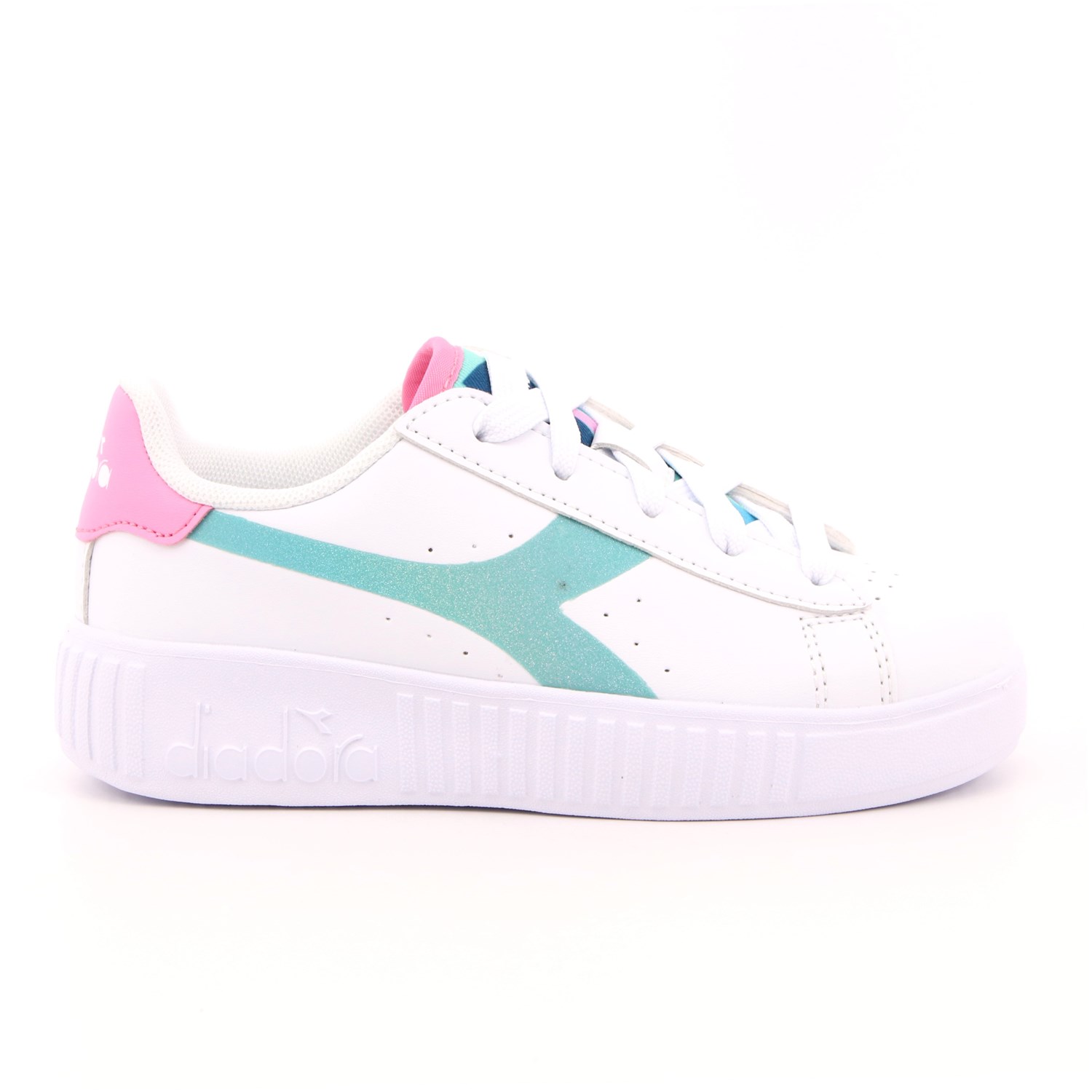 Scarpa Allacciata Diadora Bambina Bianco Scarpa Allacciata Diadora Bambina Bianco Scarpe 338 - 101.178347