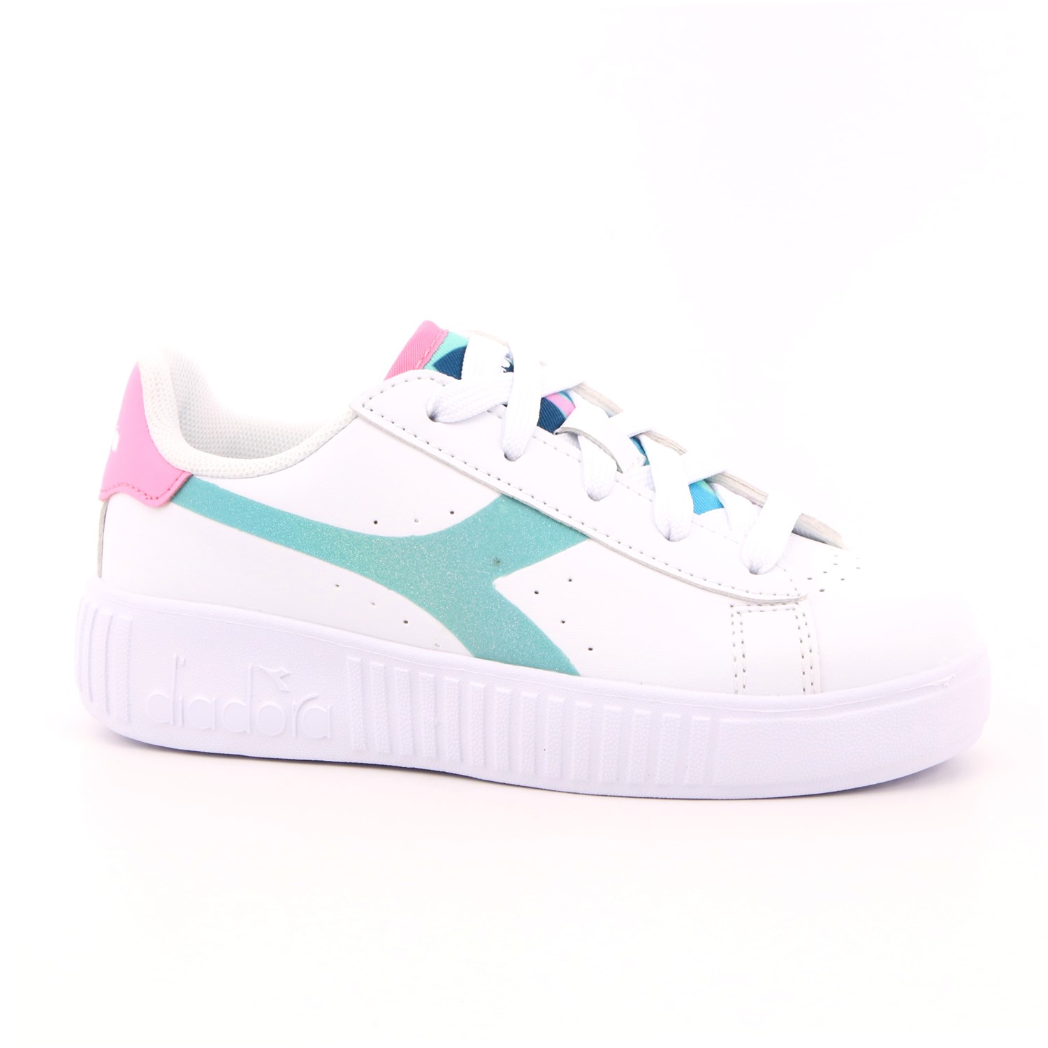 Scarpa Allacciata Diadora Bambina Bianco Scarpa Allacciata Diadora Bambina Bianco Scarpe 338 - 101.178347