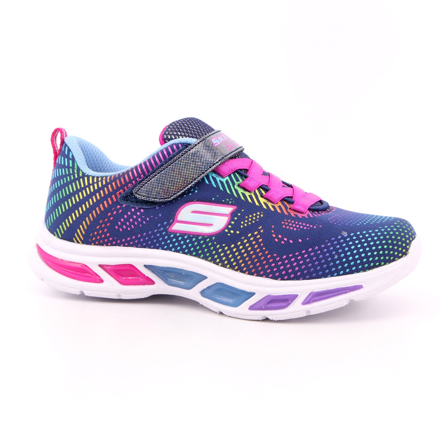 Scarpa Strappi + Elastico Skechers Bambina Blu Scarpa Strappi + Elastico Skechers Bambina Blu Scarpe 178 - 10959L