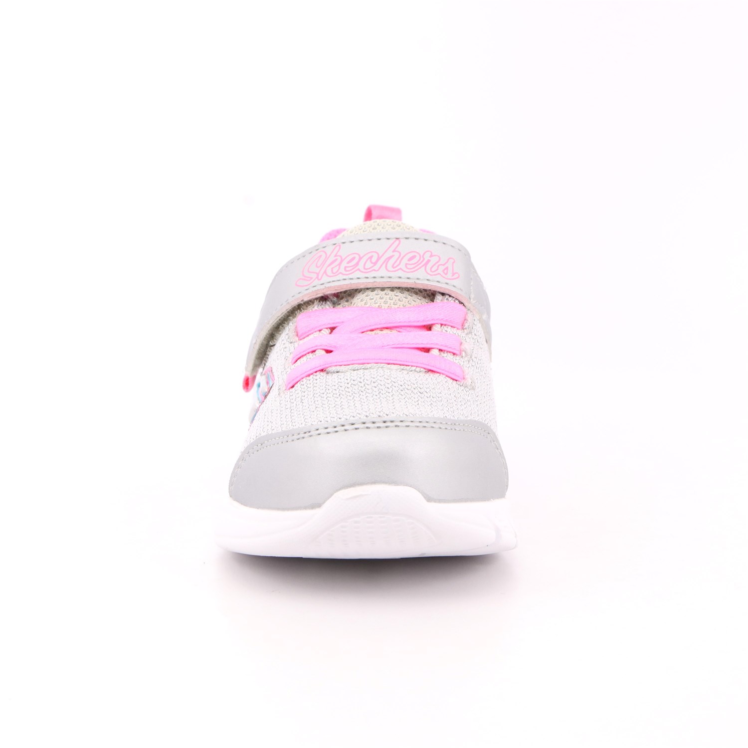 Scarpa Strappi + Elastico Skechers Bambina Argento Scarpa Strappi + Elastico Skechers Bambina Argento Scarpe 179 - 302107N