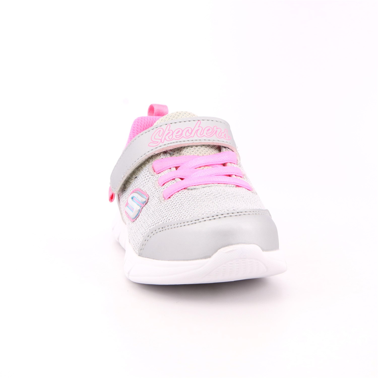 Scarpa Strappi + Elastico Skechers Bambina Argento Scarpa Strappi + Elastico Skechers Bambina Argento Scarpe 179 - 302107N