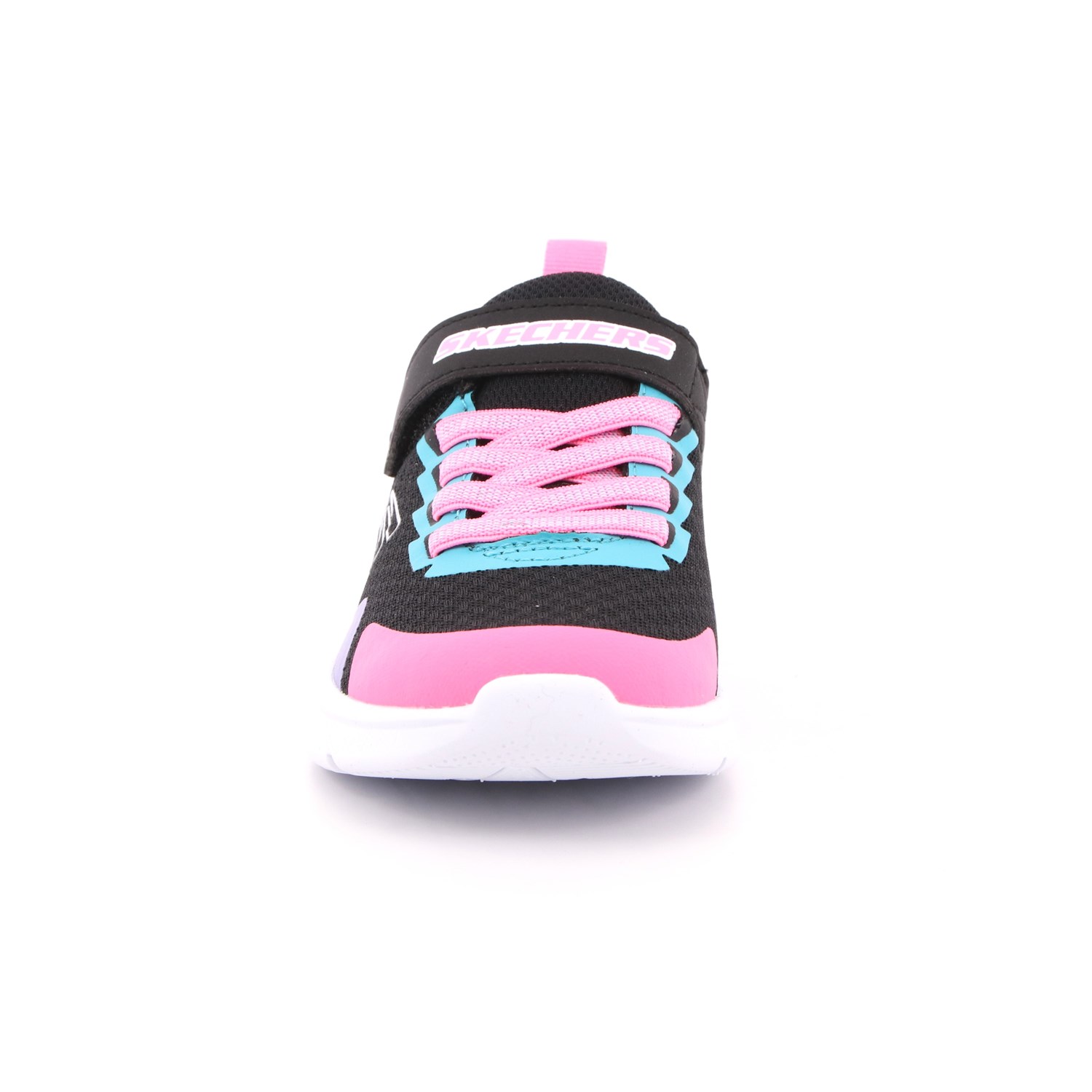 Scarpa Strappi + Elastico Skechers Bambina Nero Scarpa Strappi + Elastico Skechers Bambina Nero Scarpe 180 - 302348L
