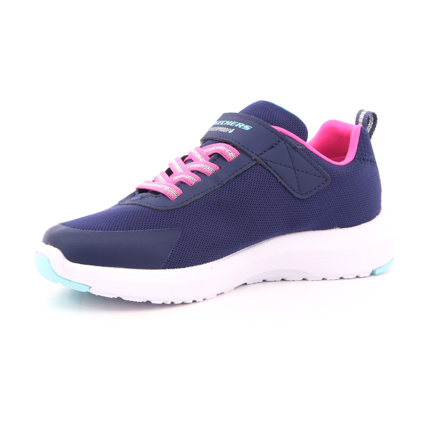 Scarpa Strappi + Elastico Skechers Bambina Blu Scarpa Strappi + Elastico Skechers Bambina Blu Scarpe 182 - 302425L
