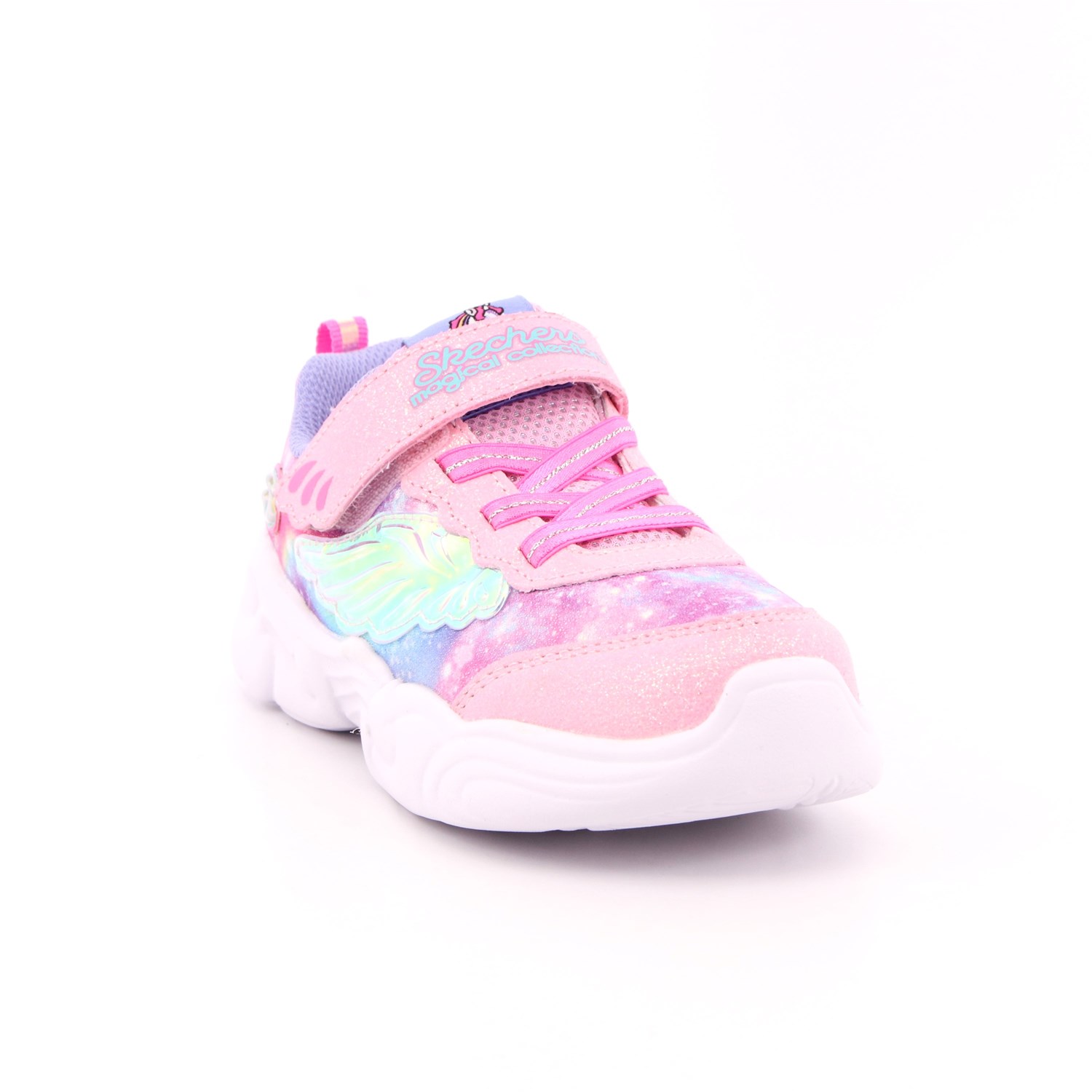 Scarpa Strappi + Elastico Skechers Bambina Rosa Scarpa Strappi + Elastico Skechers Bambina Rosa Scarpe 185 - 302765N