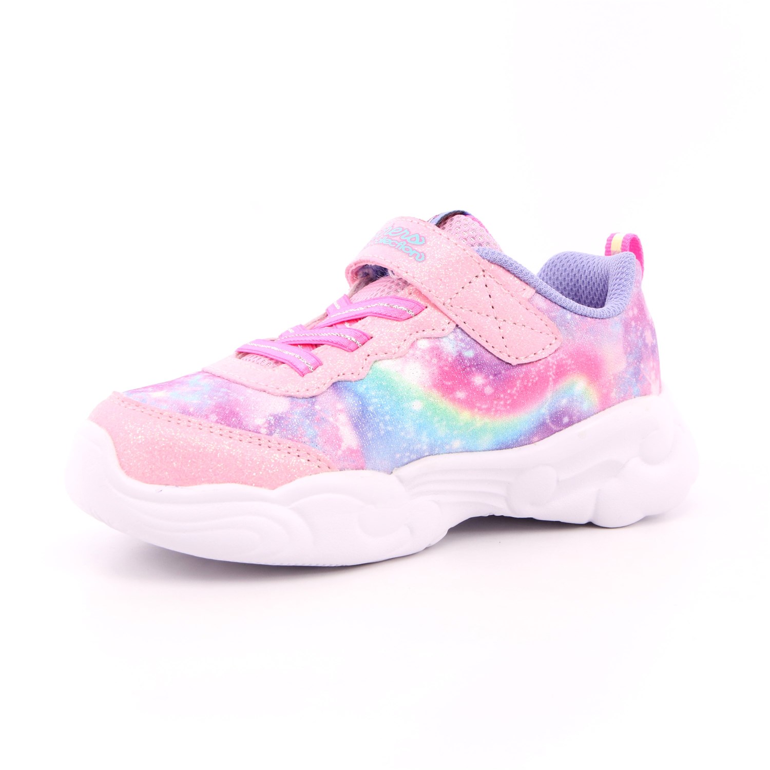 Scarpa Strappi + Elastico Skechers Bambina Rosa Scarpa Strappi + Elastico Skechers Bambina Rosa Scarpe 185 - 302765N