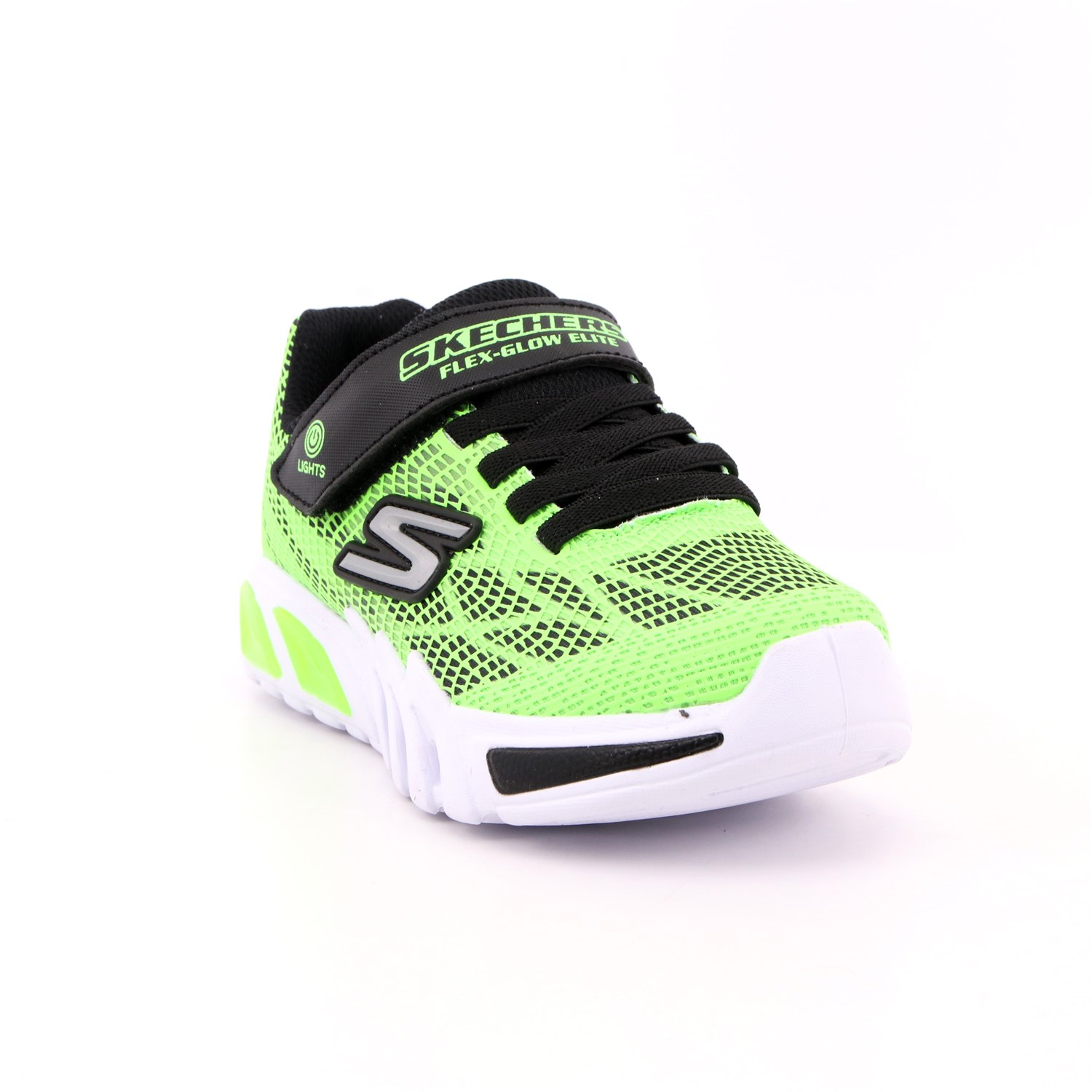 Scarpa Strappi + Elastico Skechers Bambino Verde Scarpa Strappi + Elastico Skechers Bambino Verde Scarpe 186 - 400137L