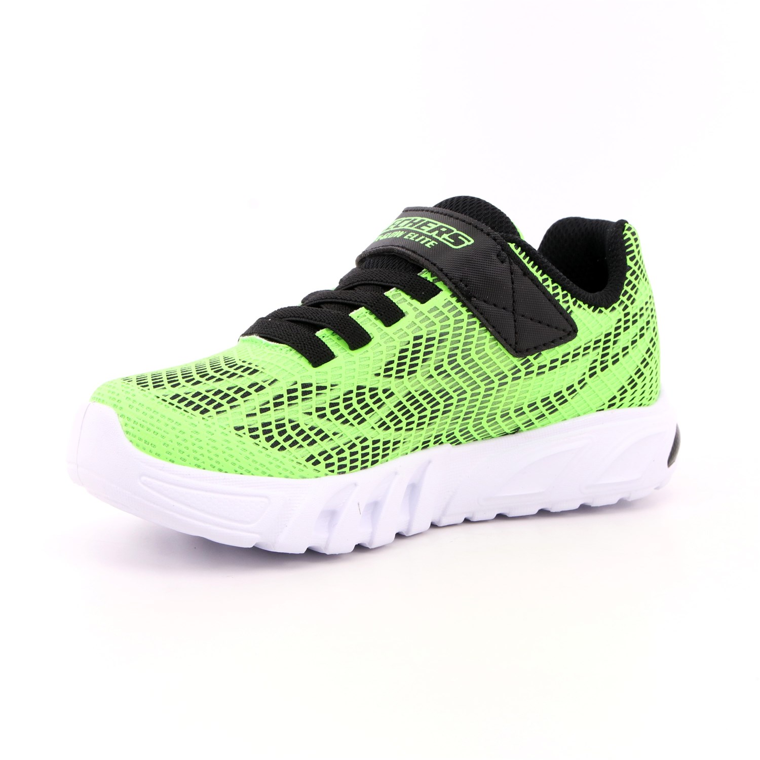 Scarpa Strappi + Elastico Skechers Bambino Verde Scarpa Strappi + Elastico Skechers Bambino Verde Scarpe 186 - 400137L