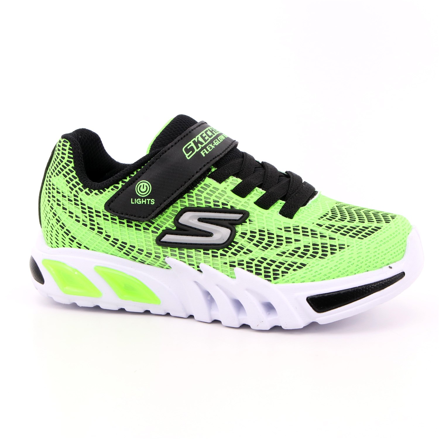 Scarpa Strappi + Elastico Skechers Bambino Verde Scarpa Strappi + Elastico Skechers Bambino Verde Scarpe 186 - 400137L