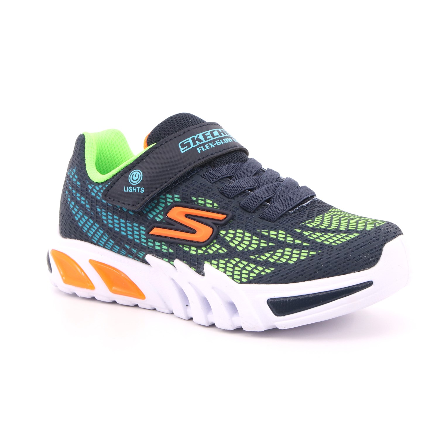 Scarpa Strappi + Elastico Skechers Bambino Blu Scarpa Strappi + Elastico Skechers Bambino Blu Scarpe 187 - 400137L