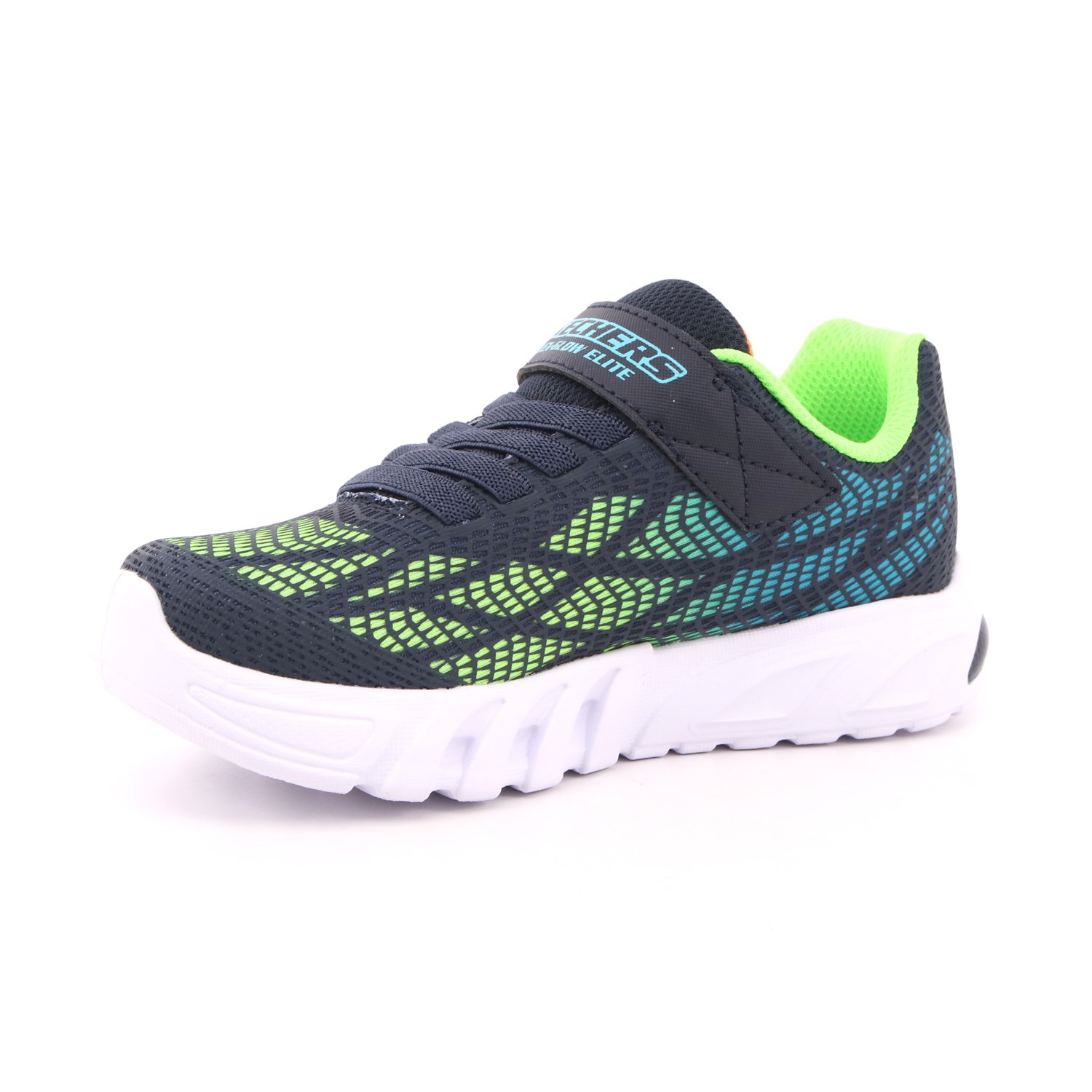 Scarpa Strappi + Elastico Skechers Bambino Blu Scarpa Strappi + Elastico Skechers Bambino Blu Scarpe 187 - 400137L