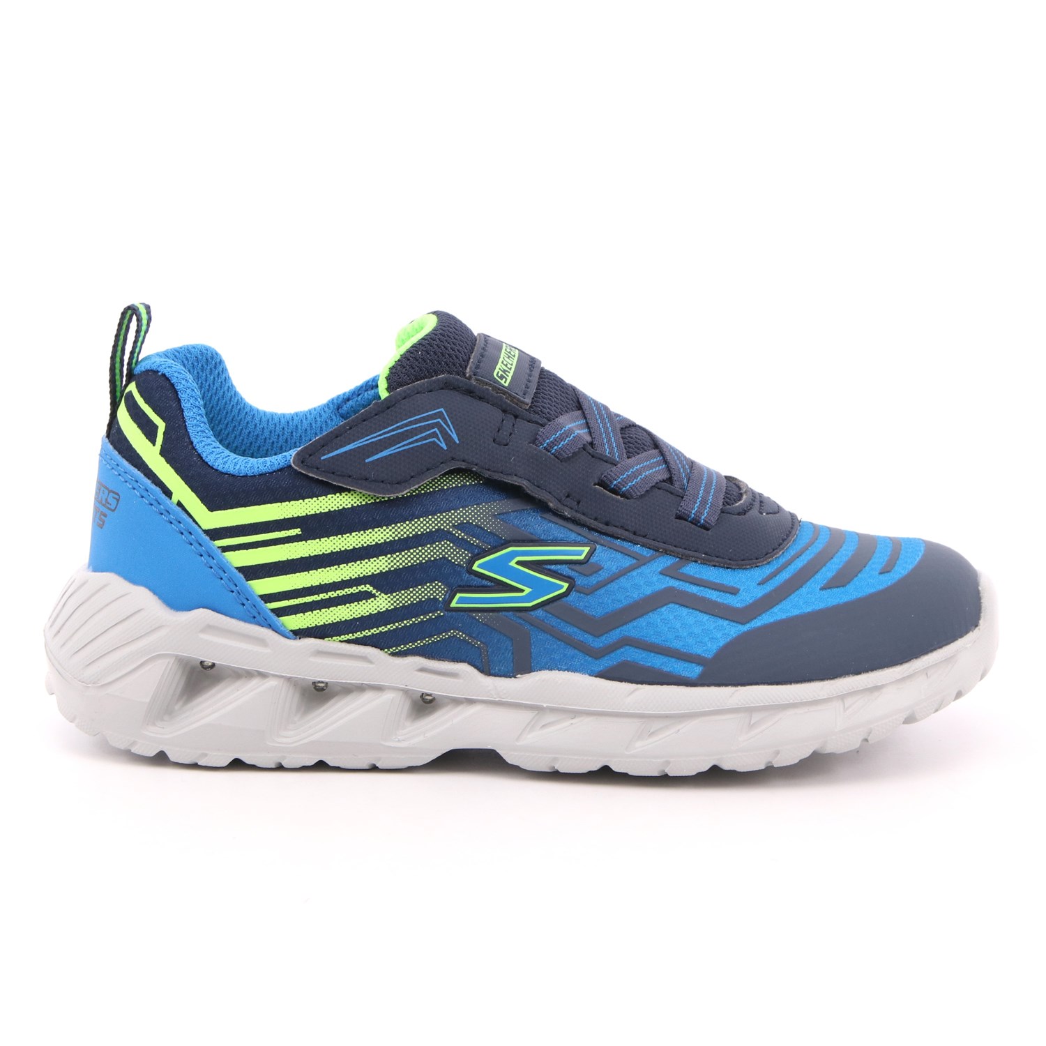 Scarpa Strappi + Elastico Skechers Bambino Blu Scarpa Strappi + Elastico Skechers Bambino Blu Scarpe 188 - 401503N