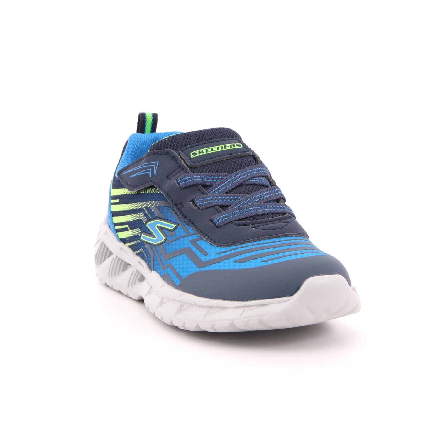 Scarpa Strappi + Elastico Skechers Bambino Blu Scarpa Strappi + Elastico Skechers Bambino Blu Scarpe 188 - 401503N