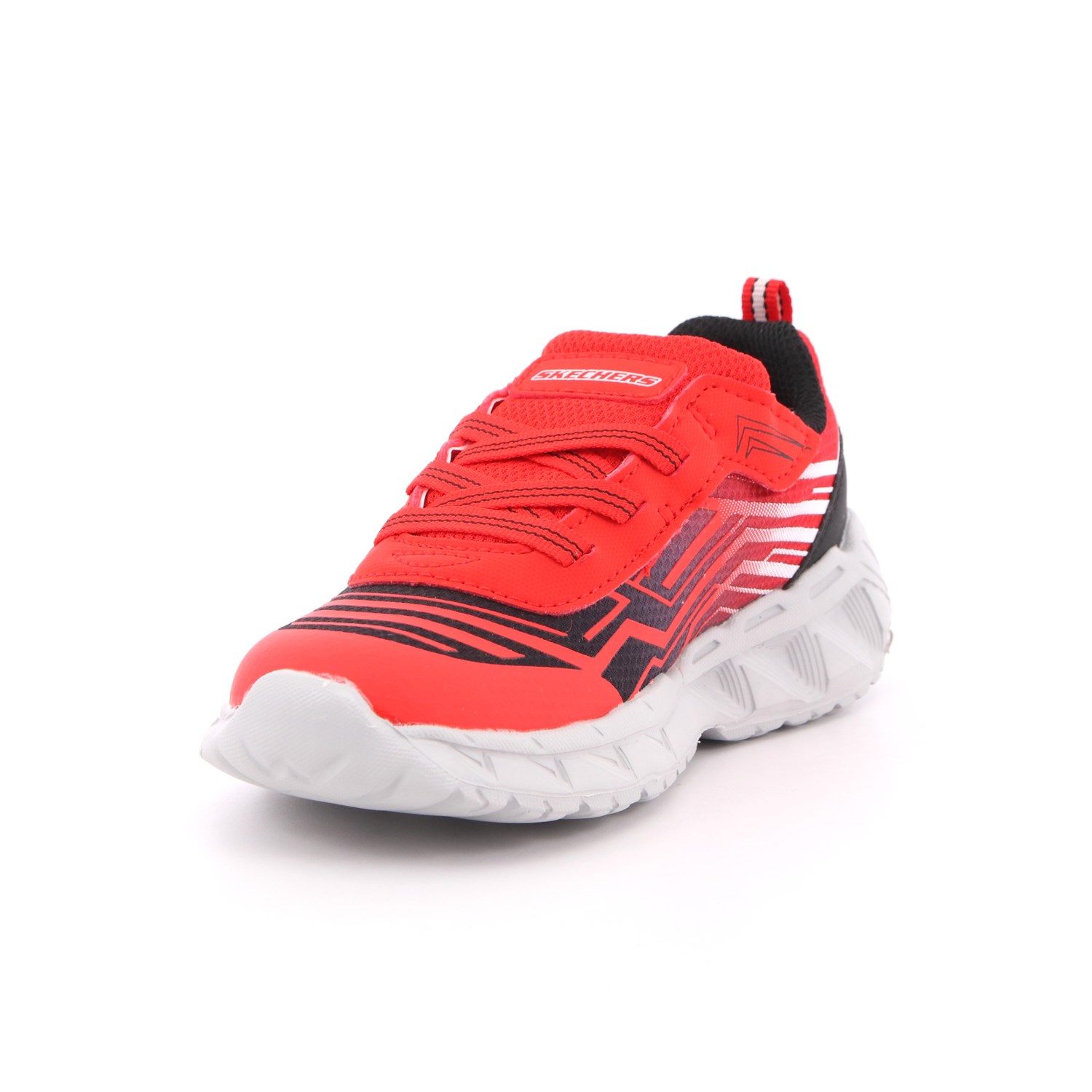 Scarpa Strappi + Elastico Skechers Bambino Rosso Scarpa Strappi + Elastico Skechers Bambino Rosso Scarpe 189 - 401503N