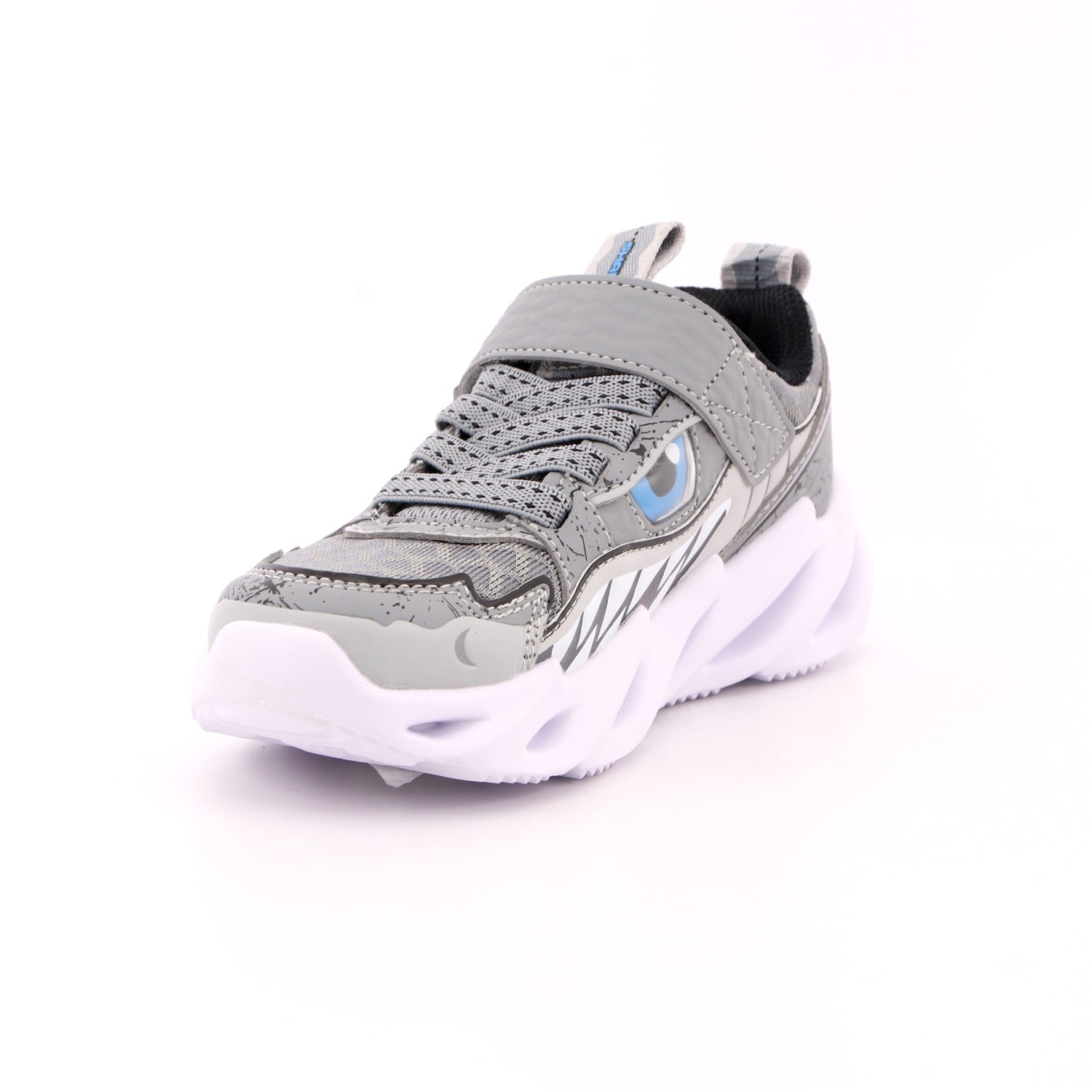 Scarpa Strappi + Elastico Skechers Bambino Grigio Scarpa Strappi + Elastico Skechers Bambino Grigio Scarpe 190 - 402112L