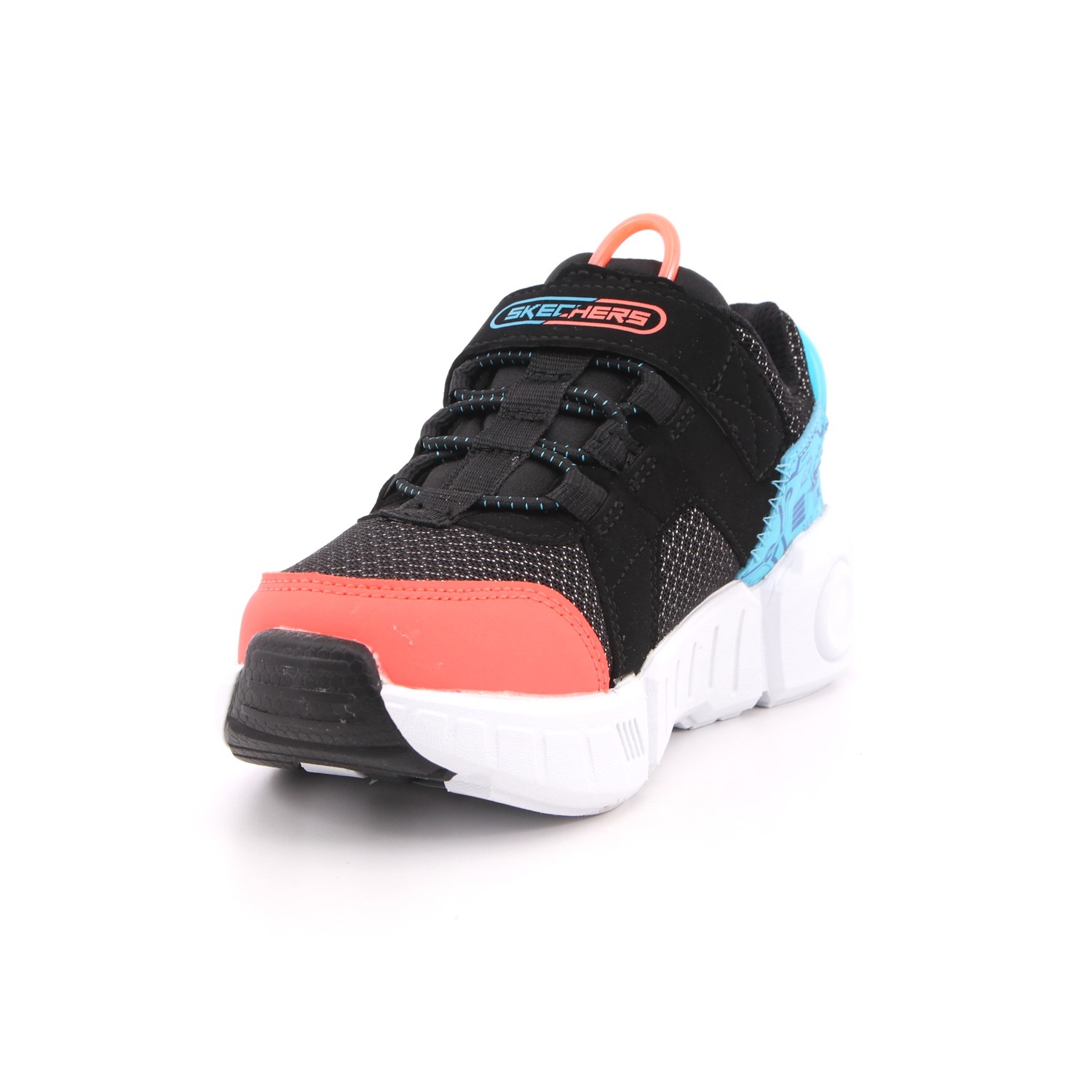 Scarpa Strappi + Elastico Skechers Bambino Nero Scarpa Strappi + Elastico Skechers Bambino Nero Scarpe 191 - 402260L