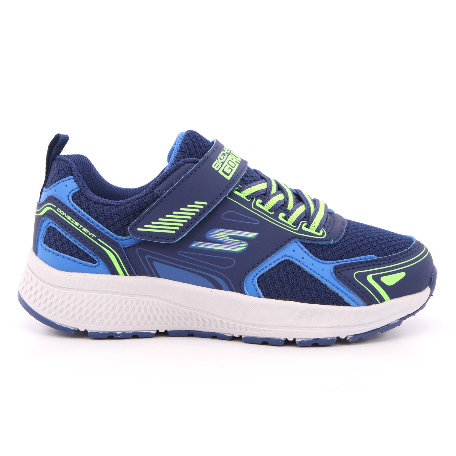 Scarpa Strappi + Elastico Skechers Bambino Blu Scarpa Strappi + Elastico Skechers Bambino Blu Scarpe 193 - 405010L