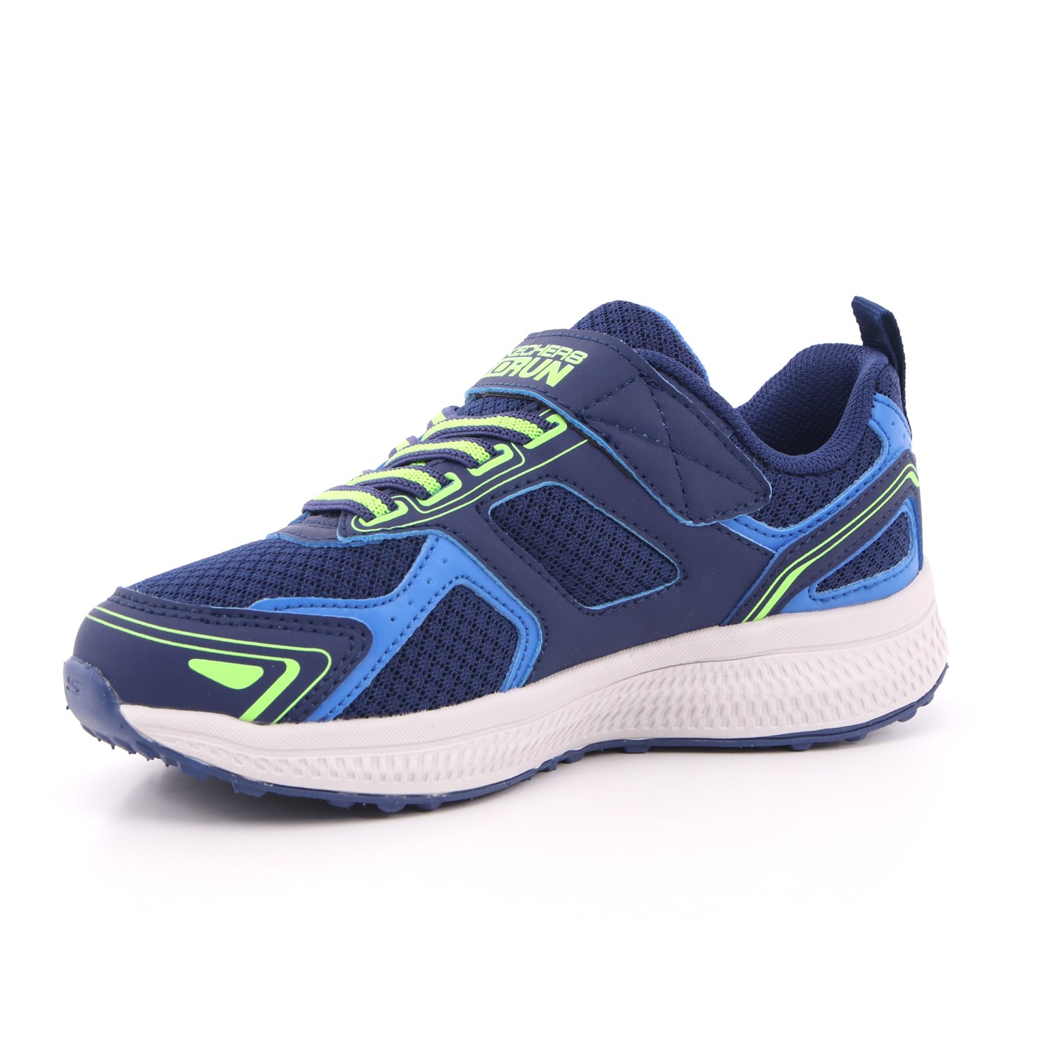 Scarpa Strappi + Elastico Skechers Bambino Blu Scarpa Strappi + Elastico Skechers Bambino Blu Scarpe 193 - 405010L