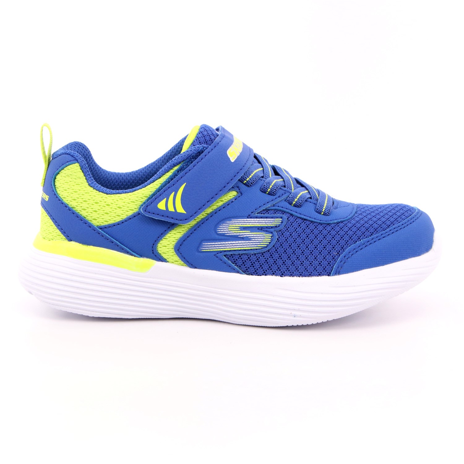 Scarpa Strappi + Elastico Skechers Bambino Azzurro Scarpa Strappi + Elastico Skechers Bambino Azzurro Scarpe 194 - 405102L