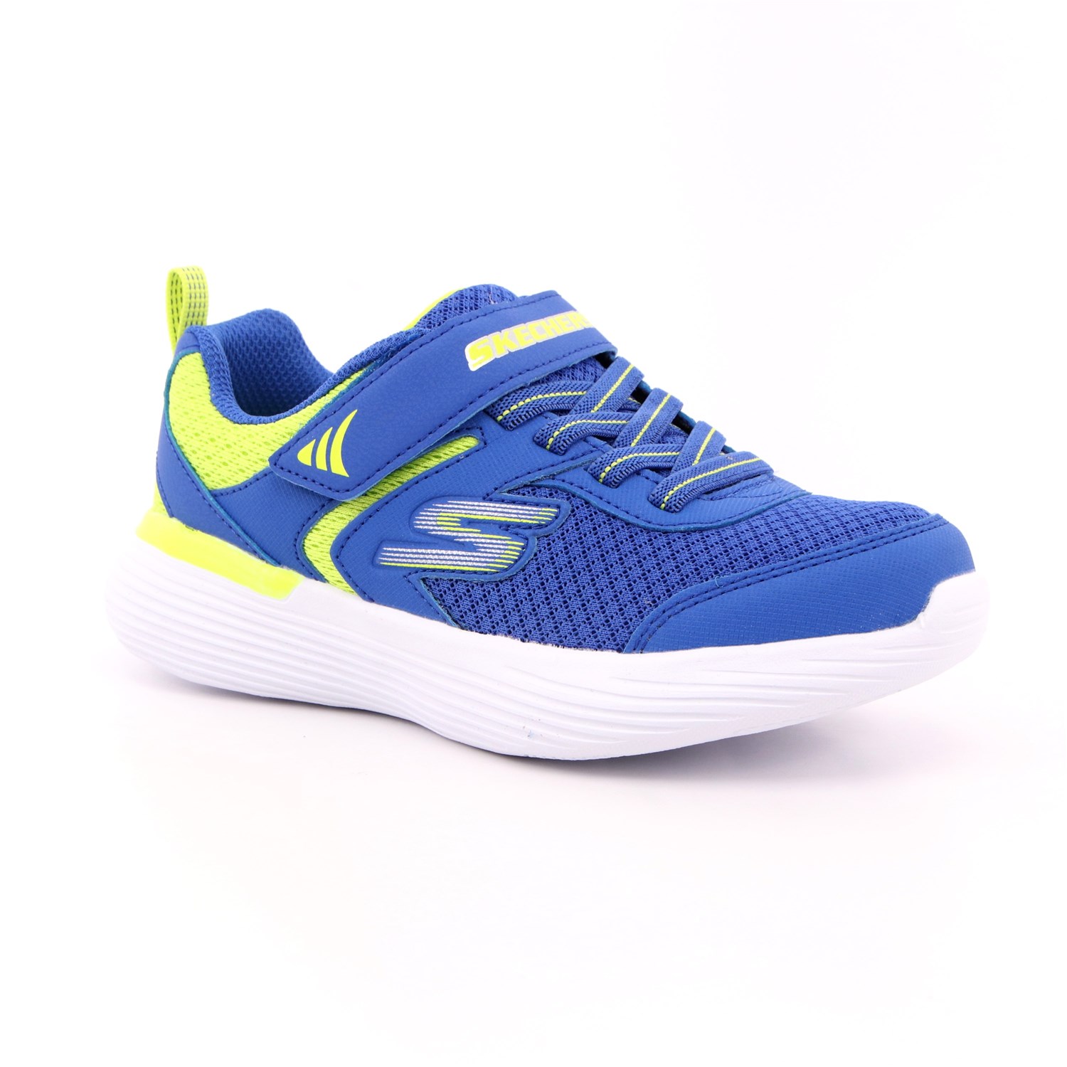 Scarpa Strappi + Elastico Skechers Bambino Azzurro Scarpa Strappi + Elastico Skechers Bambino Azzurro Scarpe 194 - 405102L