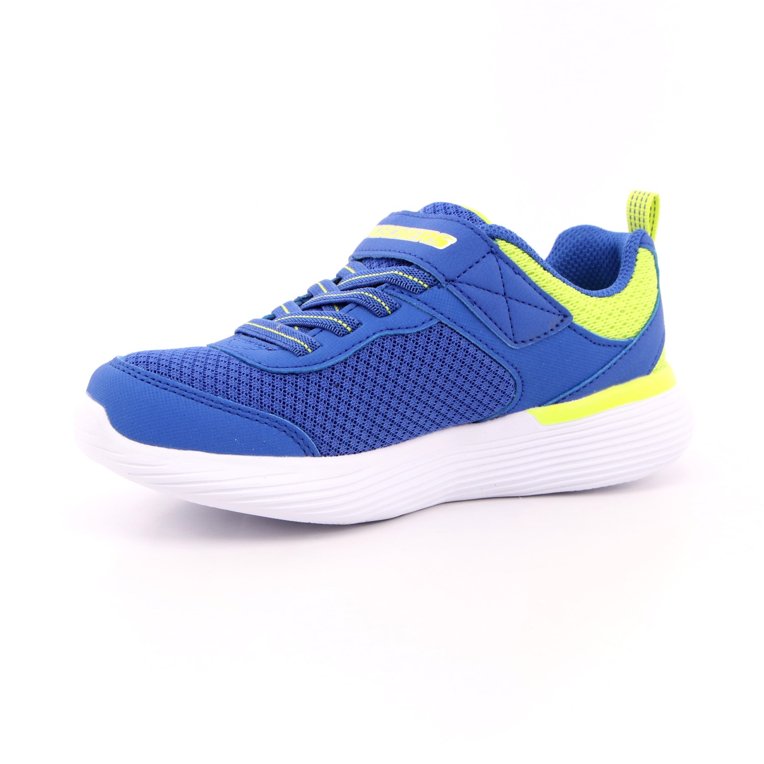 Scarpa Strappi + Elastico Skechers Bambino Azzurro Scarpa Strappi + Elastico Skechers Bambino Azzurro Scarpe 194 - 405102L