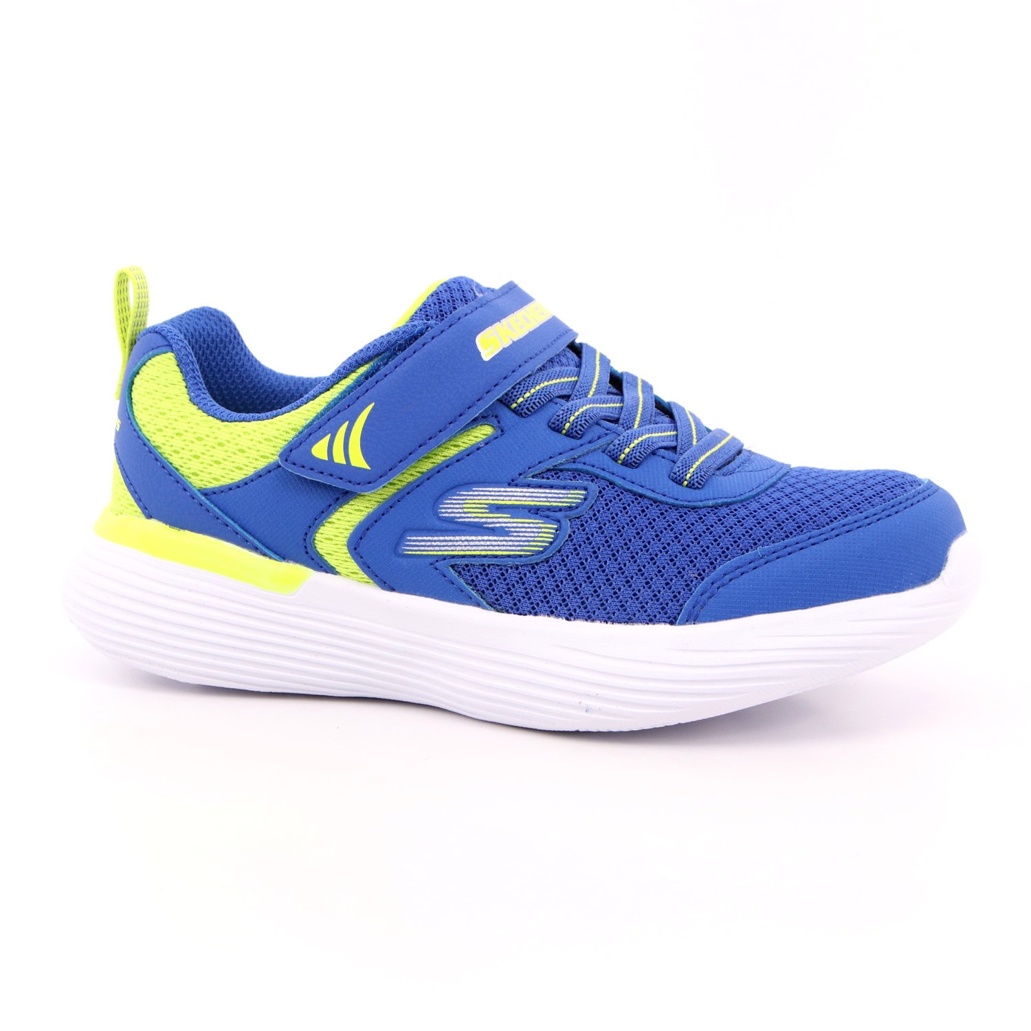 Scarpa Strappi + Elastico Skechers Bambino Azzurro Scarpa Strappi + Elastico Skechers Bambino Azzurro Scarpe 194 - 405102L