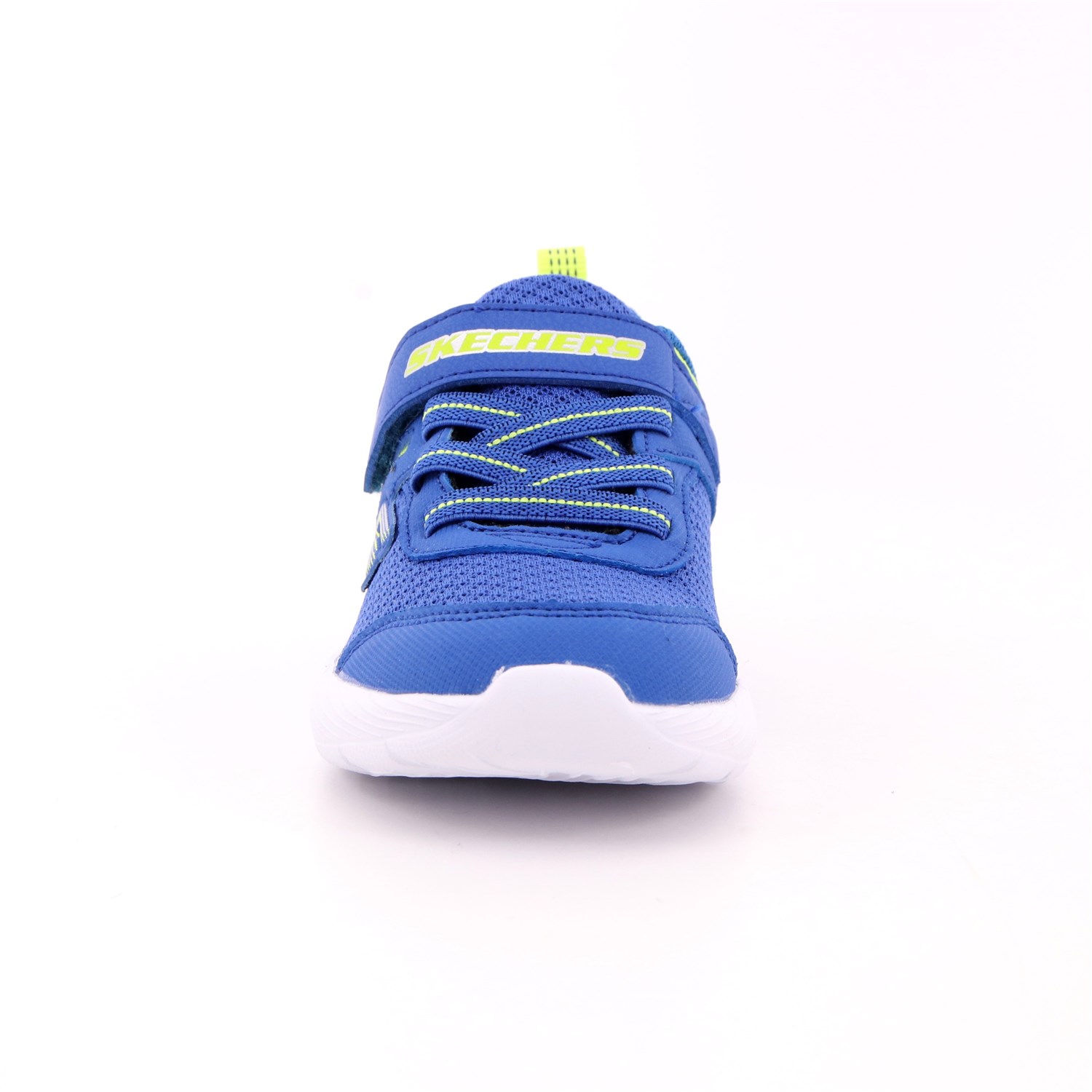 Scarpa Strappi + Elastico Skechers Bambino Azzurro Scarpa Strappi + Elastico Skechers Bambino Azzurro Scarpe 195 - 407237N