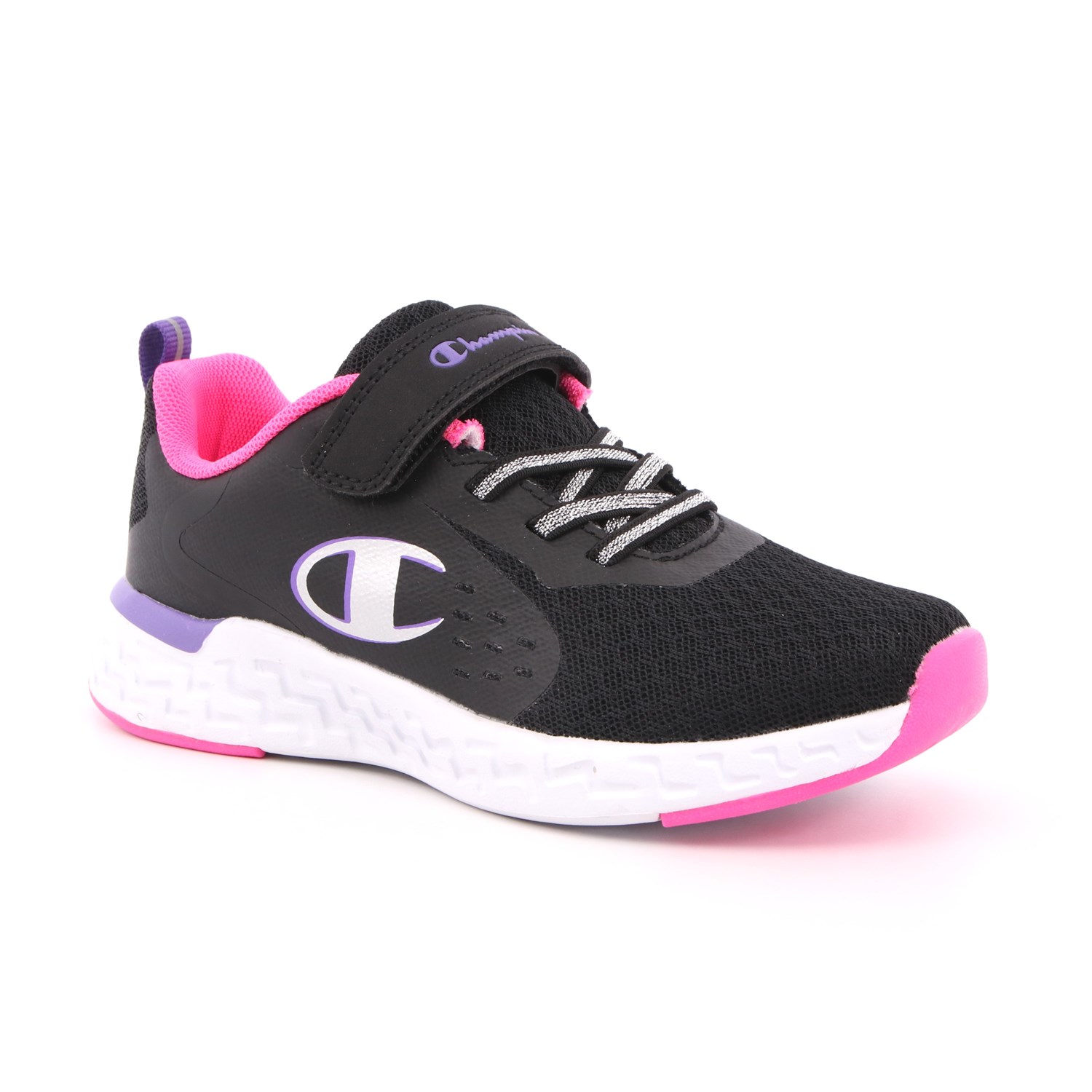 Scarpa Allacciata Champion Bambina Nero Scarpa Allacciata Champion Bambina Nero Scarpe 800 - S32125