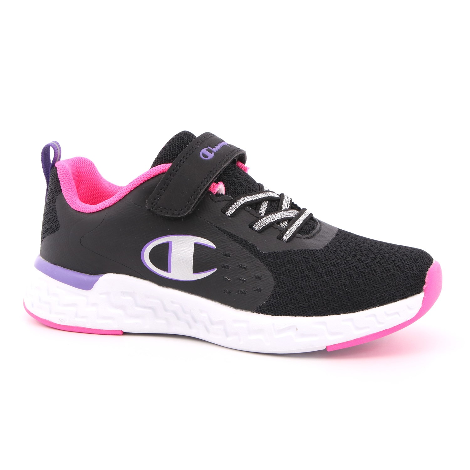 Scarpa Allacciata Champion Bambina Nero Scarpa Allacciata Champion Bambina Nero Scarpe 800 - S32125