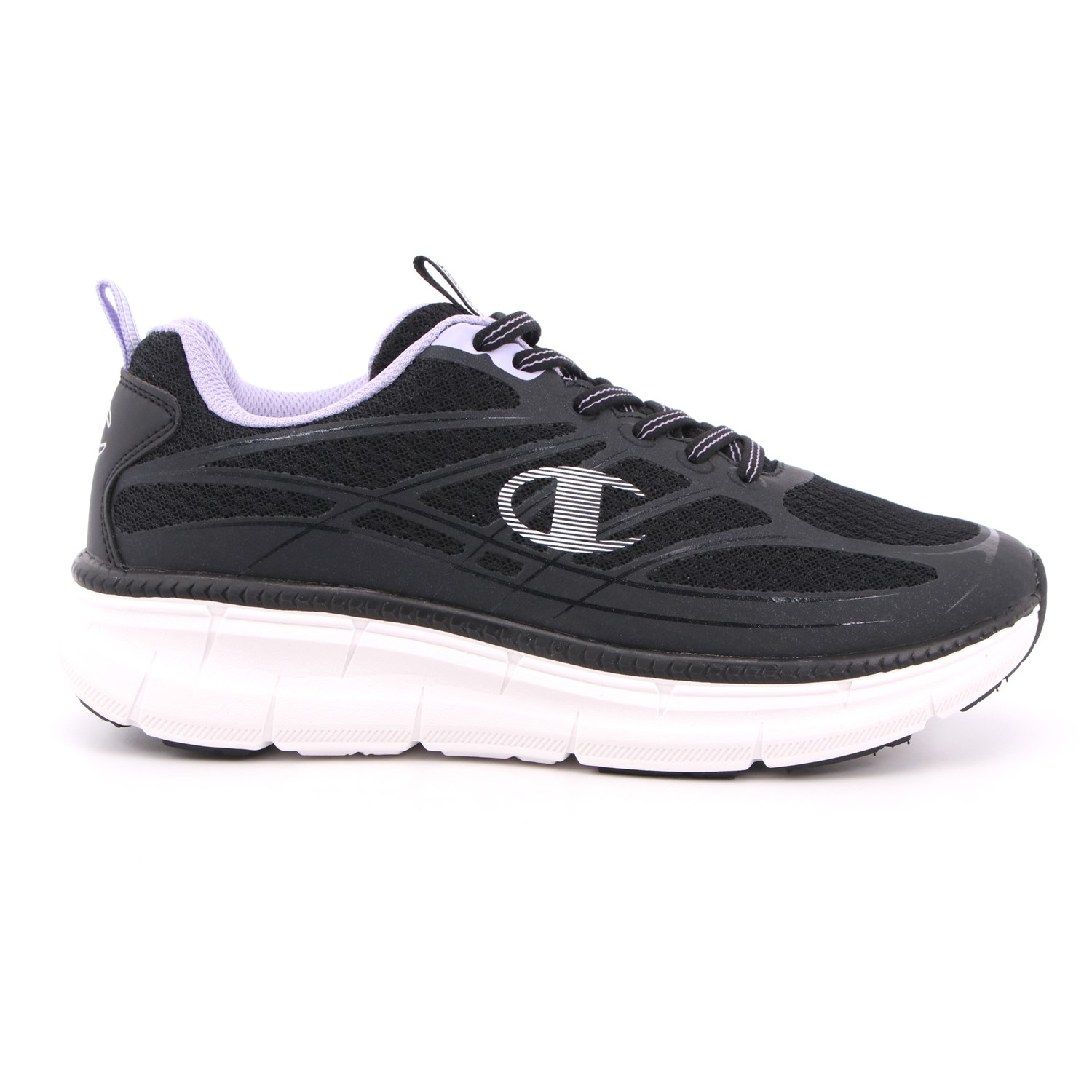 Scarpa Allacciata Champion Donna Nero Scarpa Allacciata Champion Donna Nero Scarpe 802 - S11403