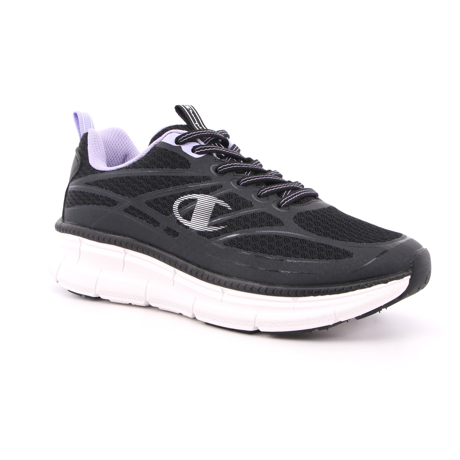 Scarpa Allacciata Champion Donna Nero Scarpa Allacciata Champion Donna Nero Scarpe 802 - S11403