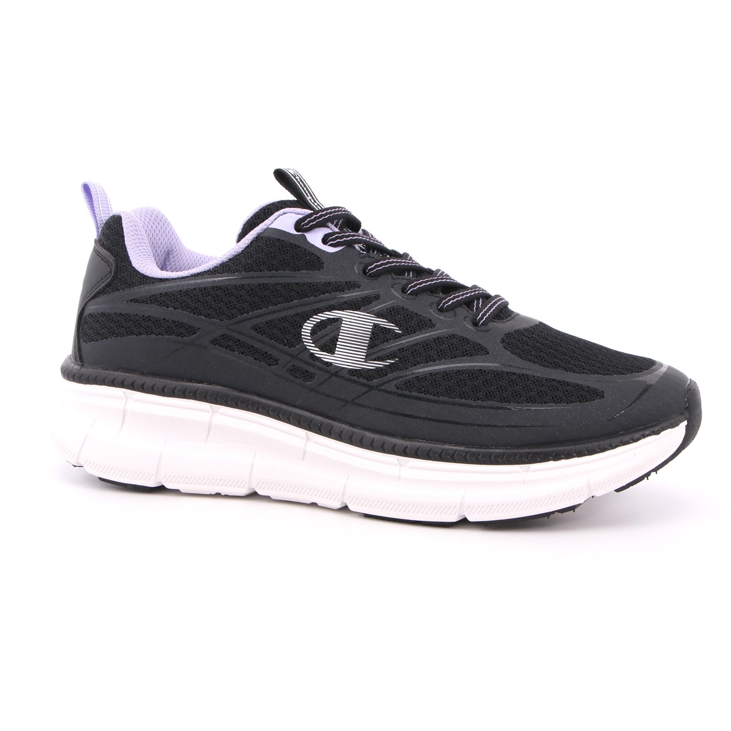 Scarpa Allacciata Champion Donna Nero Scarpa Allacciata Champion Donna Nero Scarpe 802 - S11403