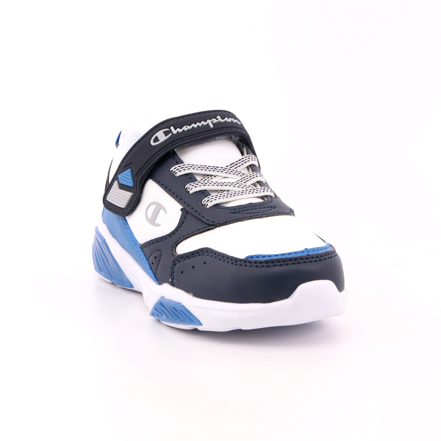 Scarpa Strappi + Elastico Champion Bambino Bianco Scarpa Strappi + Elastico Champion Bambino Bianco Scarpe 803 - S32129