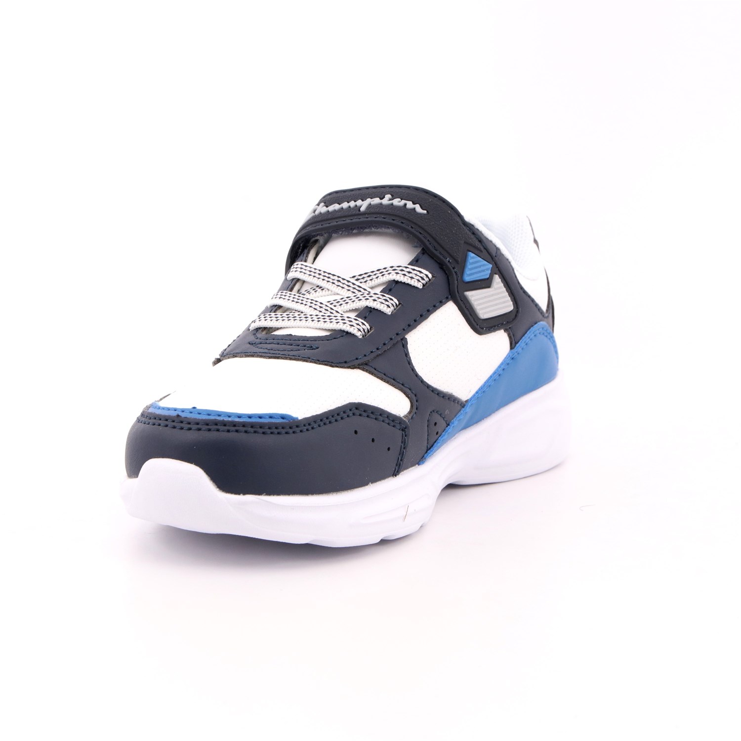 Scarpa Strappi + Elastico Champion Bambino Bianco Scarpa Strappi + Elastico Champion Bambino Bianco Scarpe 803 - S32129