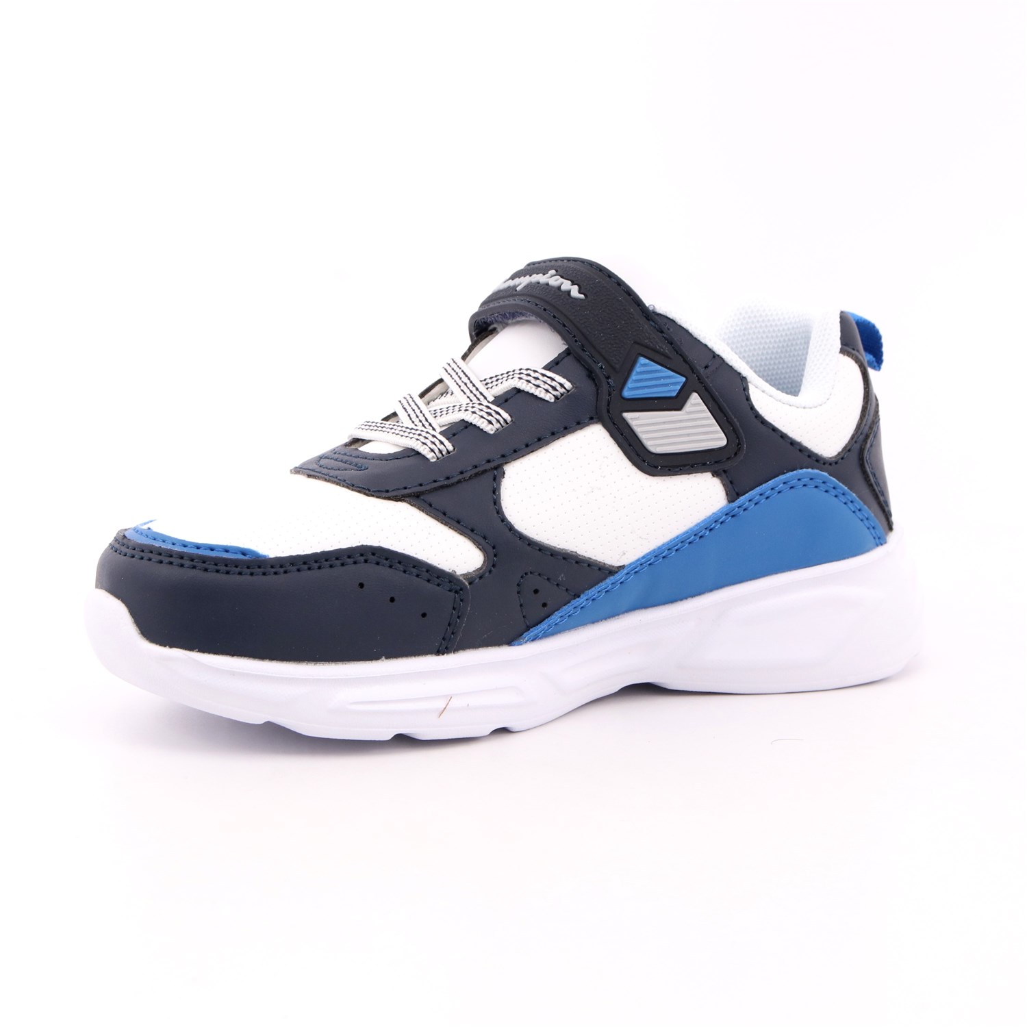 Scarpa Strappi + Elastico Champion Bambino Bianco Scarpa Strappi + Elastico Champion Bambino Bianco Scarpe 803 - S32129