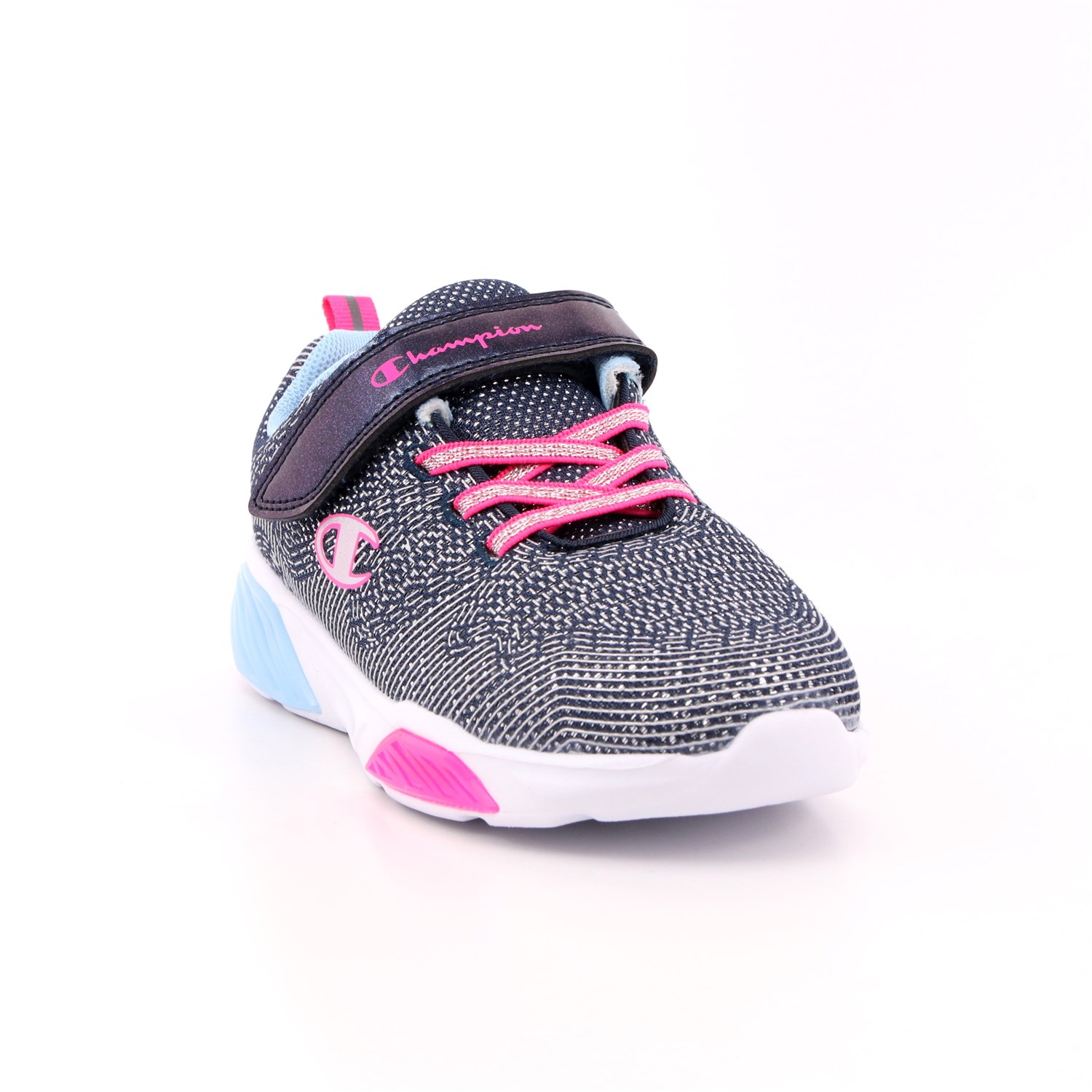 Scarpa Strappi + Elastico Champion Bambina Blu Scarpa Strappi + Elastico Champion Bambina Blu Scarpe 805 - S32132