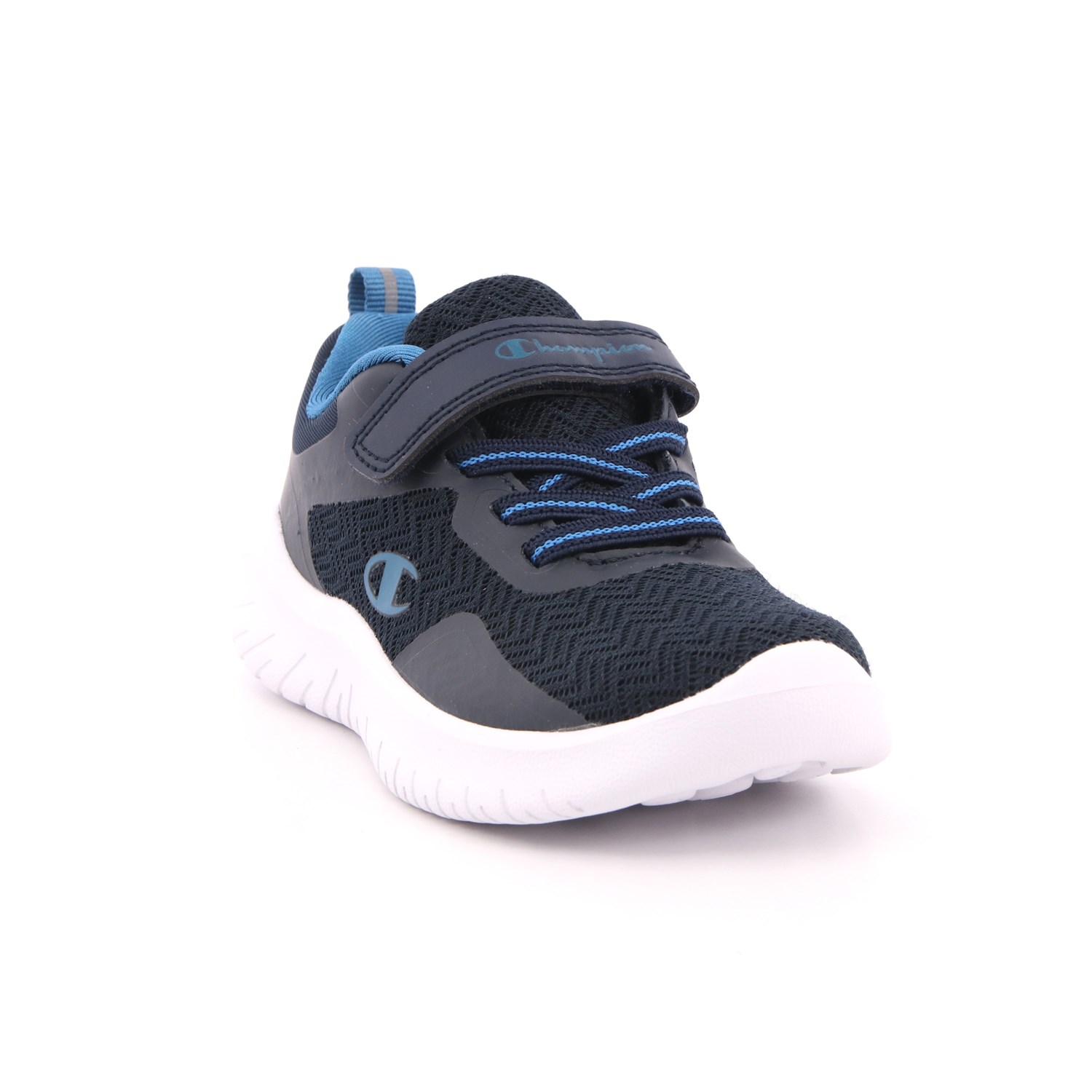Scarpa Strappi + Elastico Champion Bambino Blu Scarpa Strappi + Elastico Champion Bambino Blu Scarpe 806 - S32209